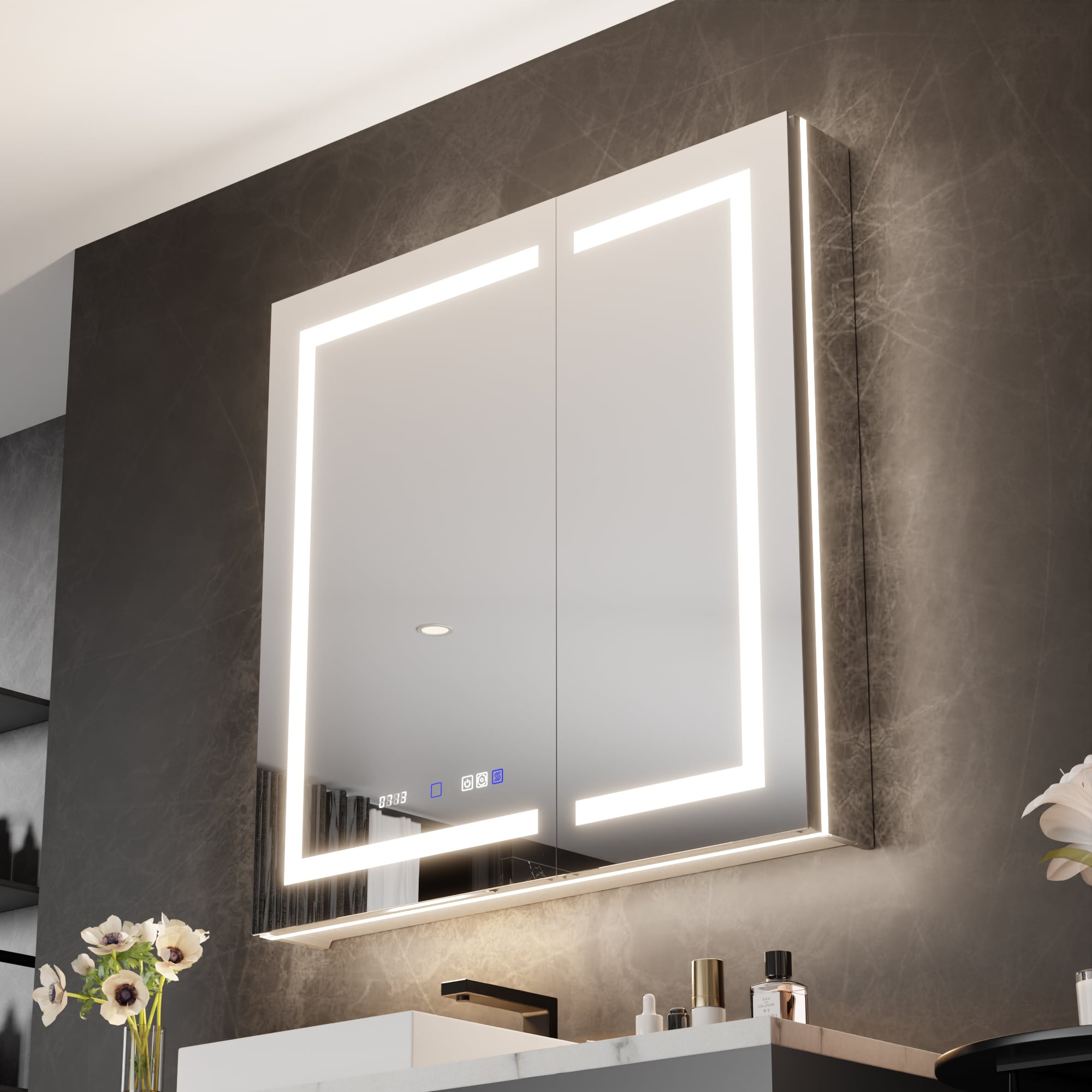 WELLFOR EX-V11MD3636 Bathroom-Medicine-Cabinets - View #2