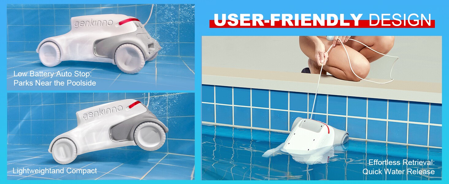 Genkinno PRC-32-WHI Pool-Vacuums - View #3