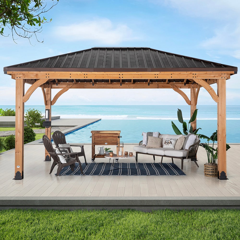 Backyard Discovery 2206052COM Wood-Resin-Gazebos - View #11