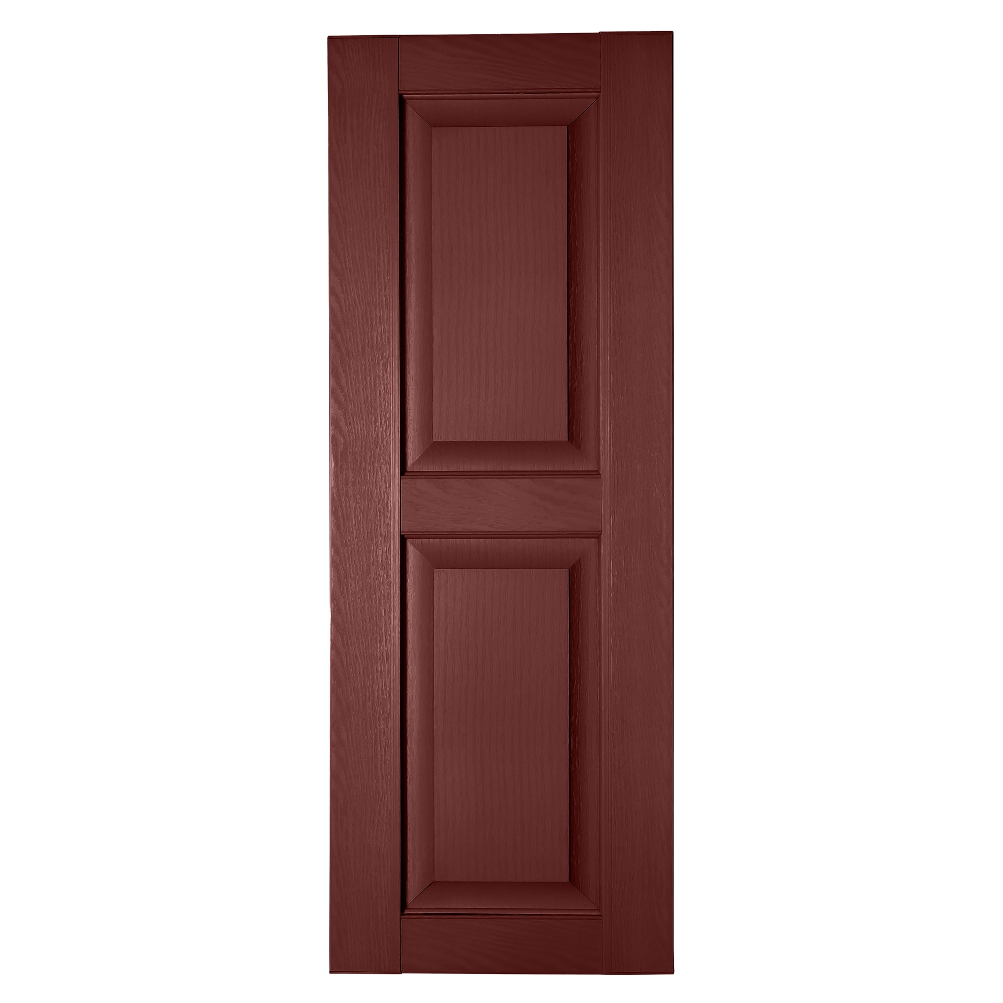 RELIABILT RP1871613 17.75-in W x 71-in H Cranberry Raised panel Polypropylene Exterior Shutters ( 2 -Pack )