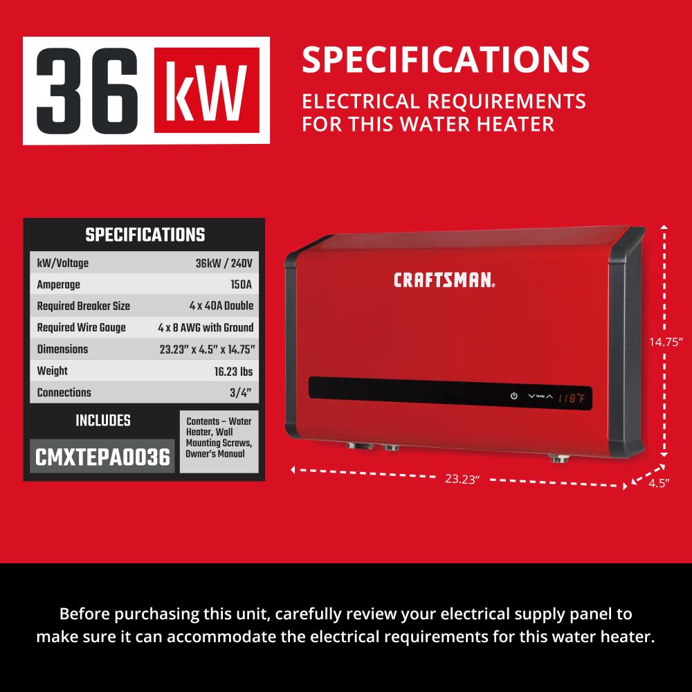 CRAFTSMAN CM-XTEPA0036 Gas-Water-Heaters - View #5
