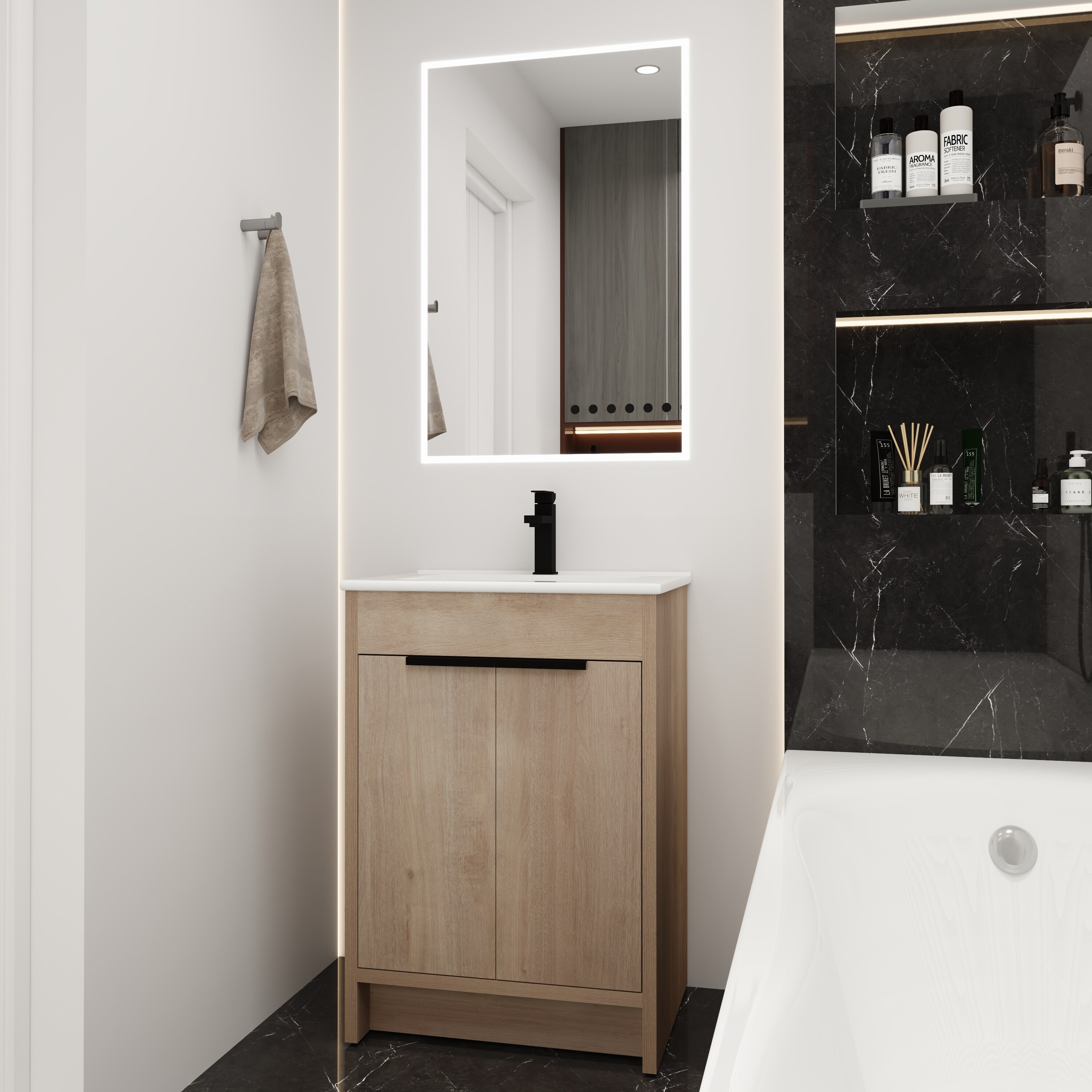 WELLFOR GLEM-00060 Bath-Vanity-Combo - View #3