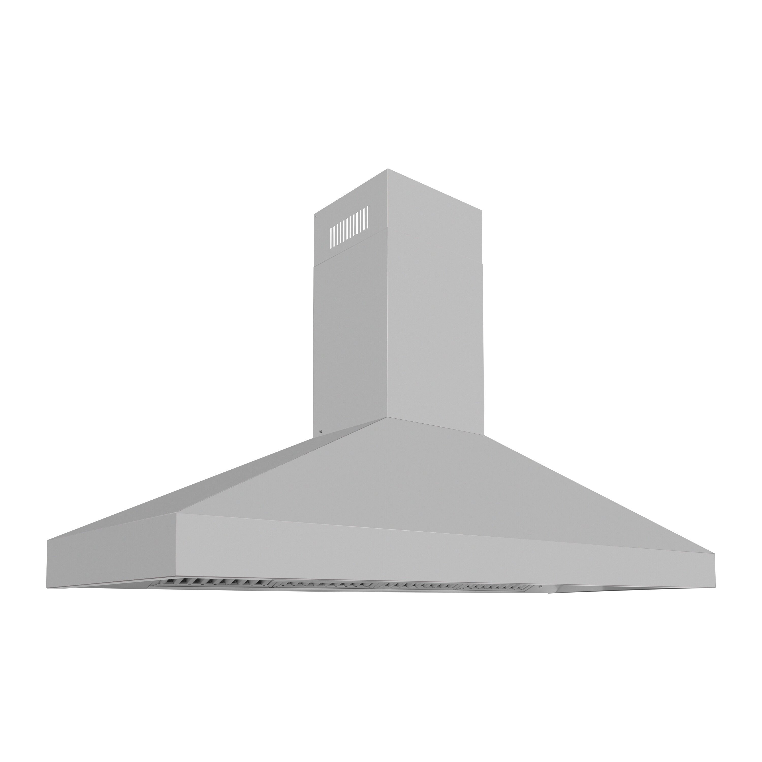 ZLINE KITCHEN & BATH 597-60 60 inch Convertible 500-CFM Recirculating Stainless steel Wall-Mounted Range Hood with Charcoal Filter