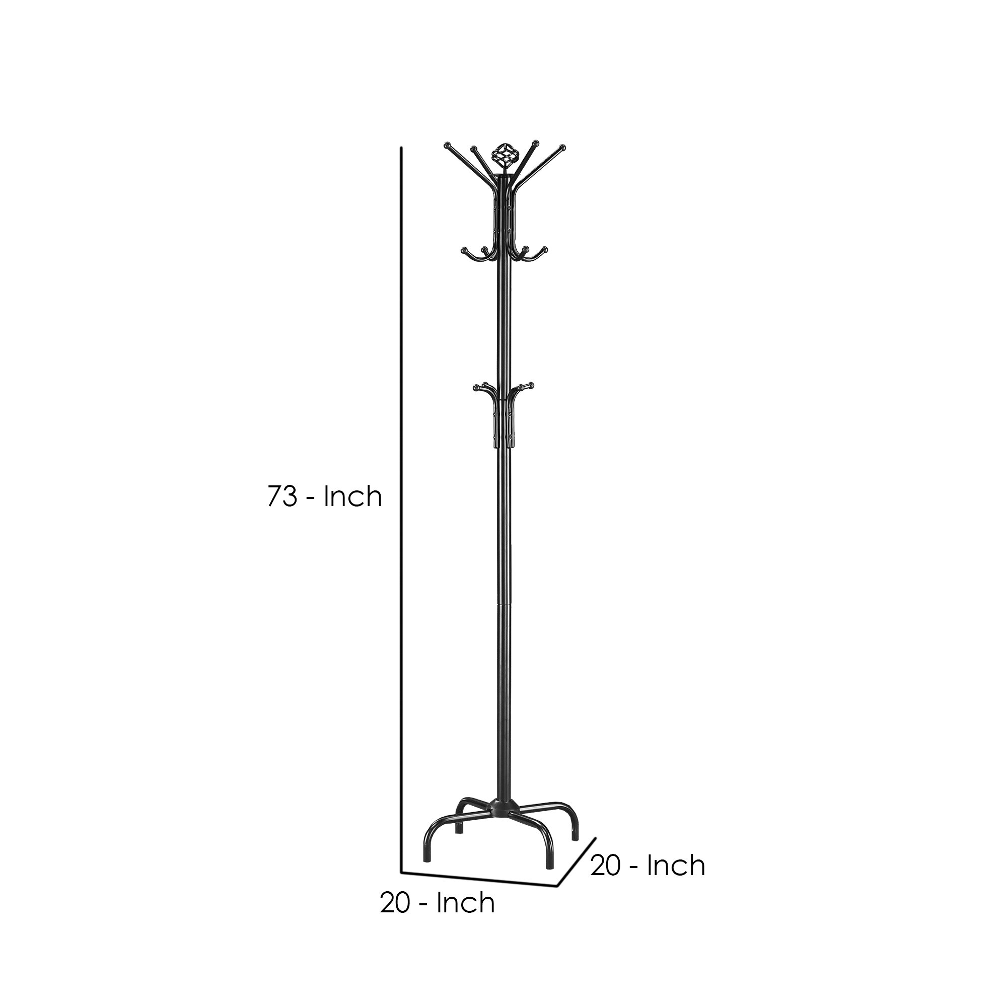 Benzara BM69259 Coatrack-Stands-Pedestals - View #5