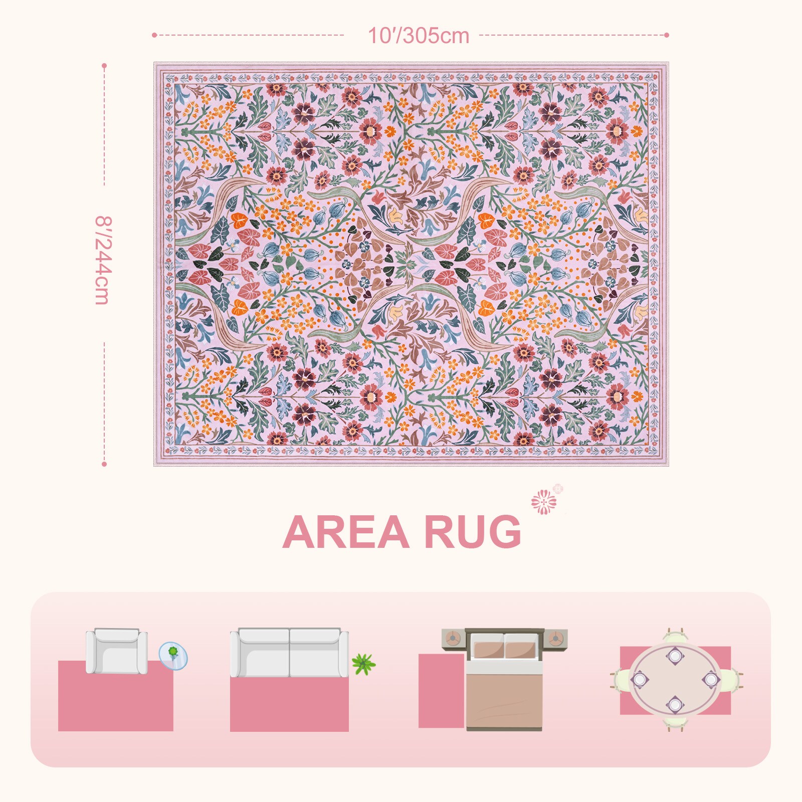 Lahome AR-DYR-433-P2 rugs - View #6