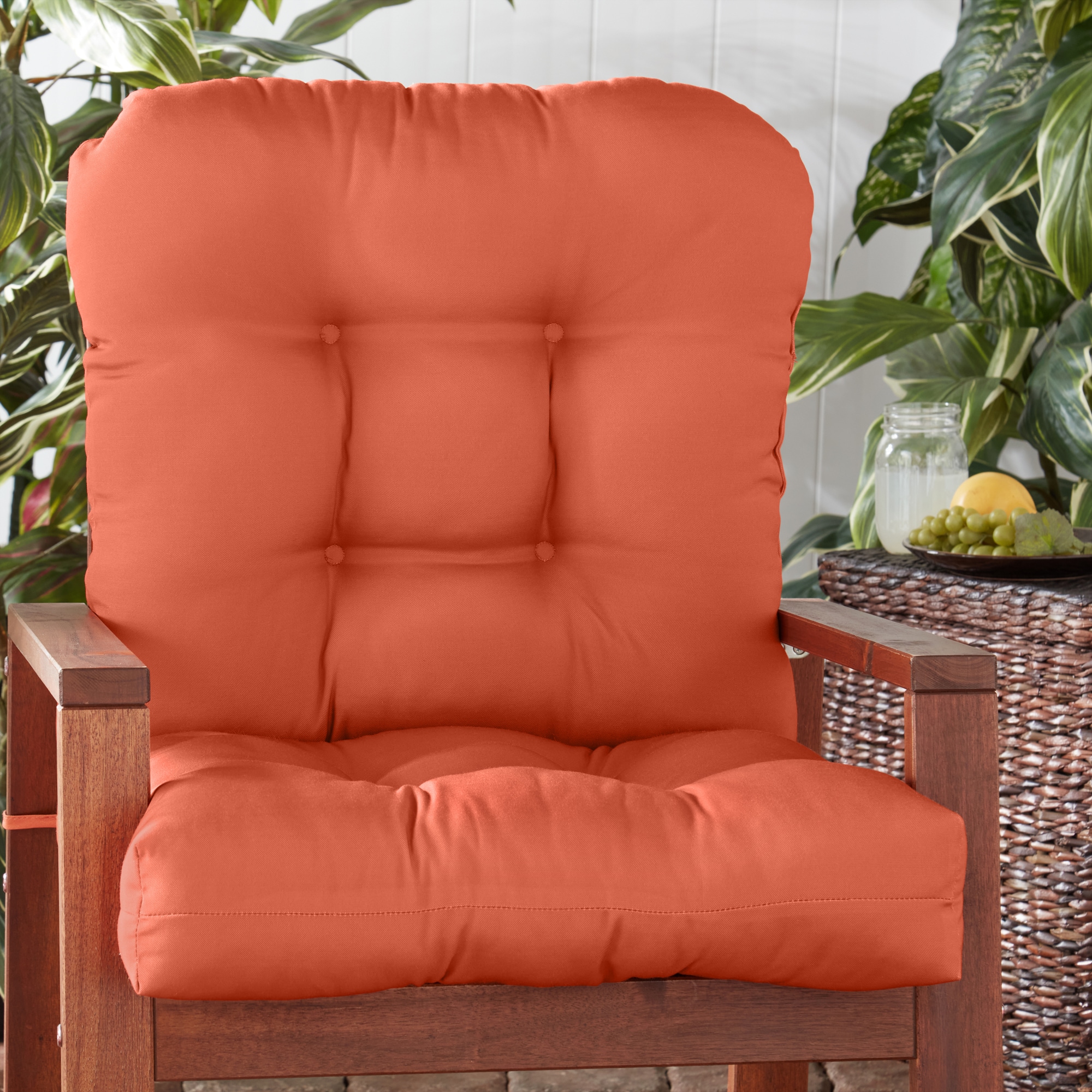 Greendale Home Fashions OC5815-RUST Patio-Furniture-Cushions - View #7