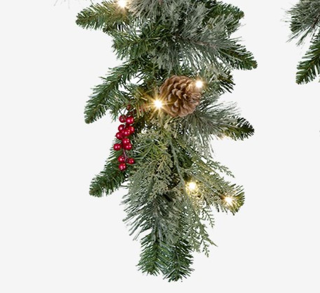 Haute Decor HDC18BLB Artificial-Christmas-Garland - View #3