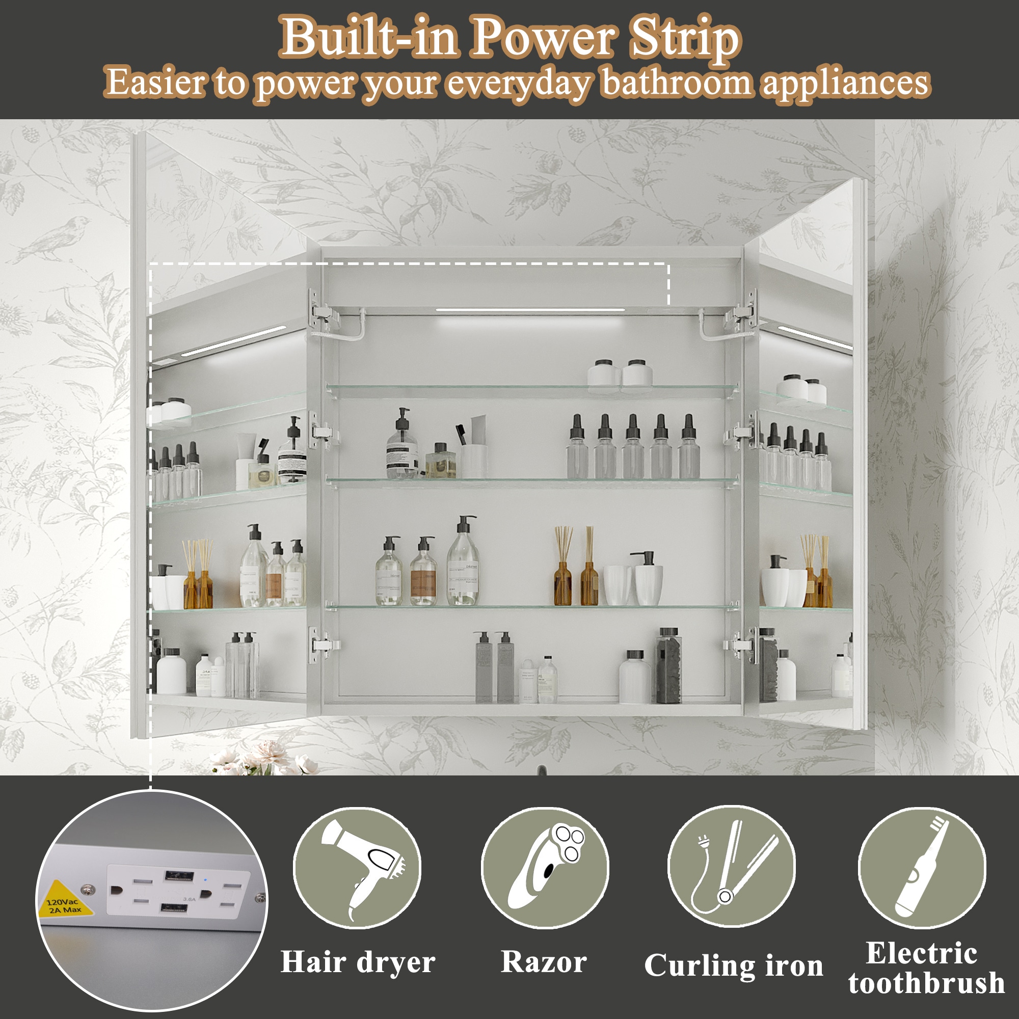 ExBrite LWSDHMC3032V6TX Bathroom-Medicine-Cabinets - View #11
