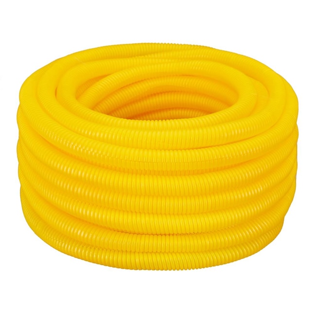 HydroMaxx 100-ft x 1-in LDPE Yellow Split Tubing Wire Loom in the Cord  Covers & Organizers department at