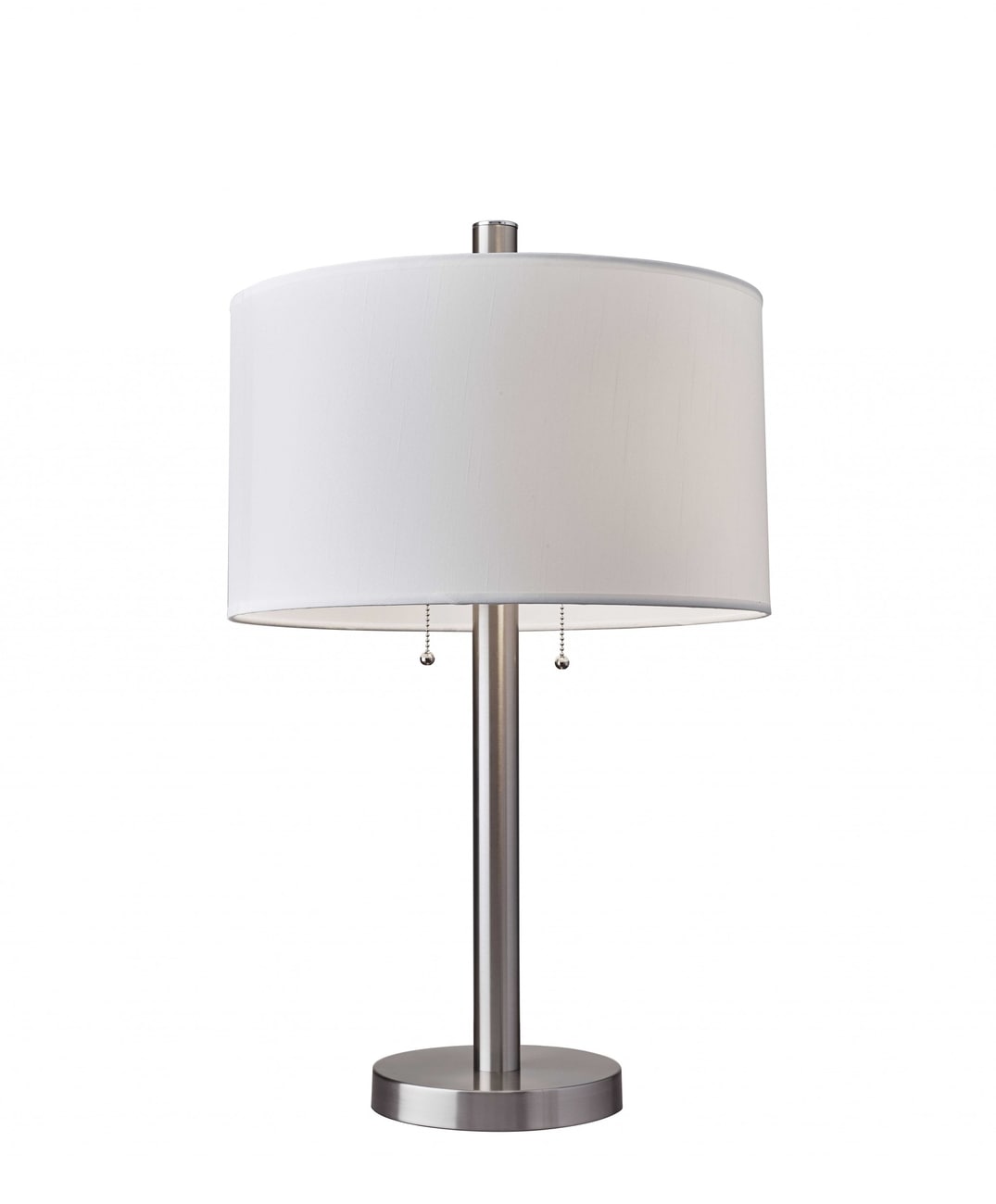 Brushed metal hot sale table lamps