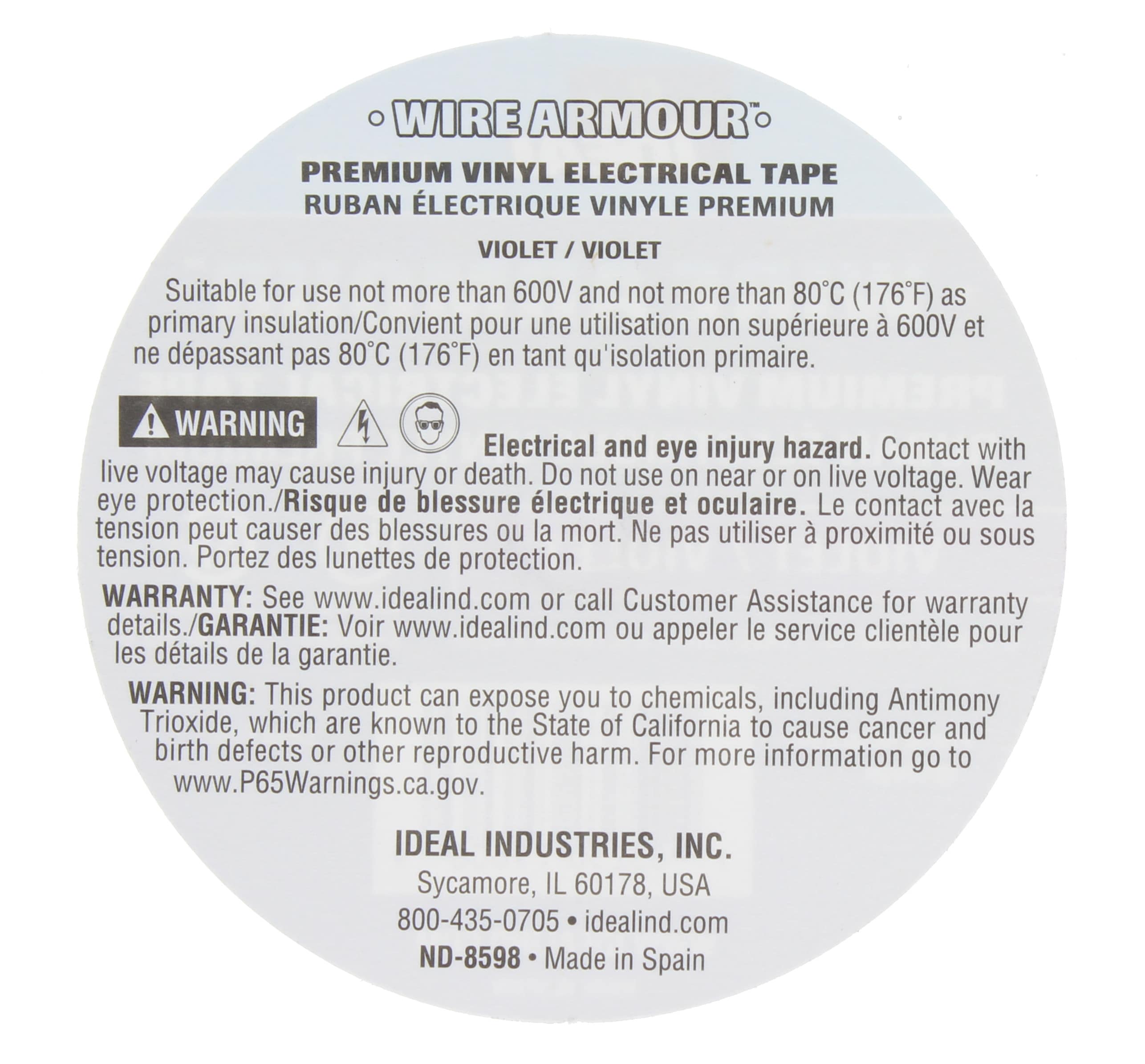 IDEAL 46-35-VIO Electrical-Tape - View #7