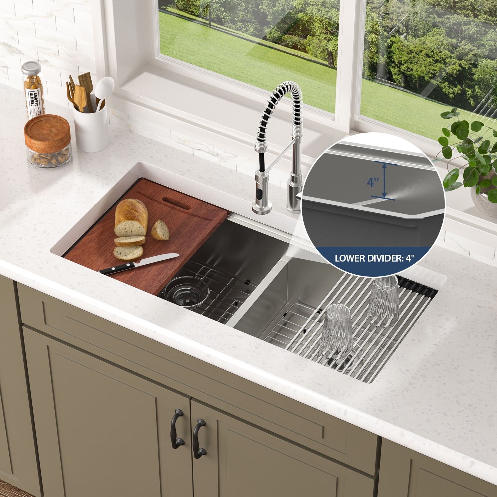 Lordear LD-ZSW8 Kitchen-Sinks - View #4