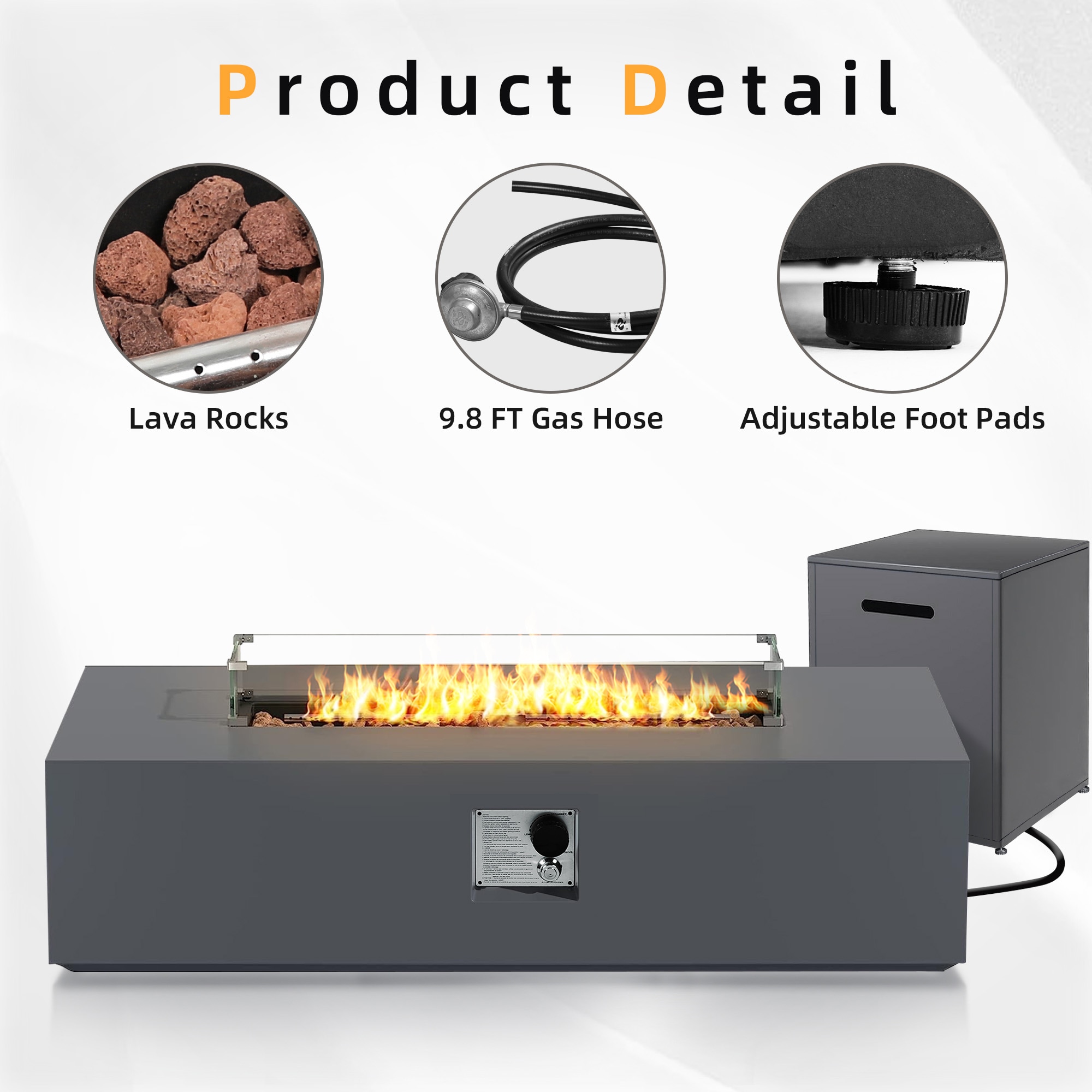 UPHA 56TP-SHENHUI-QT Outdoor-Gas-Firepits - View #5