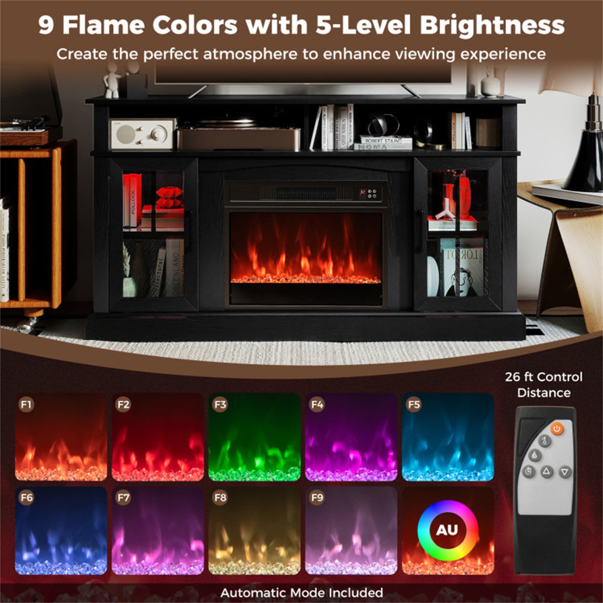 BABOOM BOM-43018-OR Electric-Fireplaces - View #9