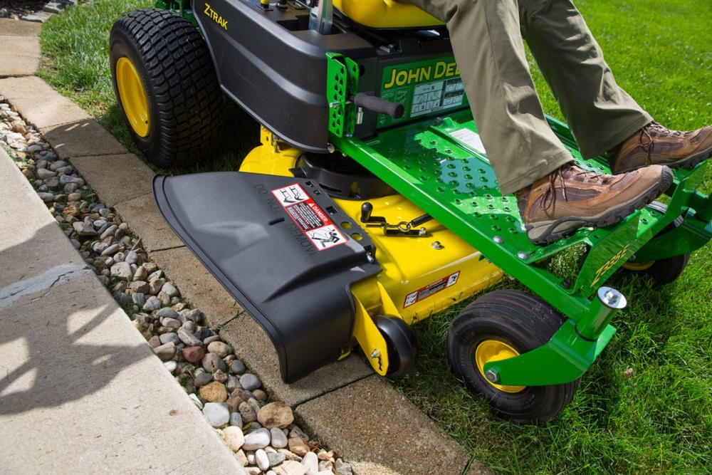 John Deere Z335e 42 In 20 Hp V Twin Gas Zero Turn Riding Lawn Mower In The Zero Turn Riding Lawn