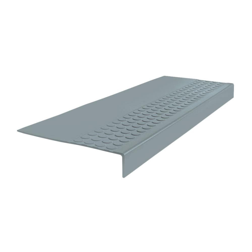 Flexco #500 Series 12-in x 48-in Medium Gray Vinyl Stair Tread in the ...