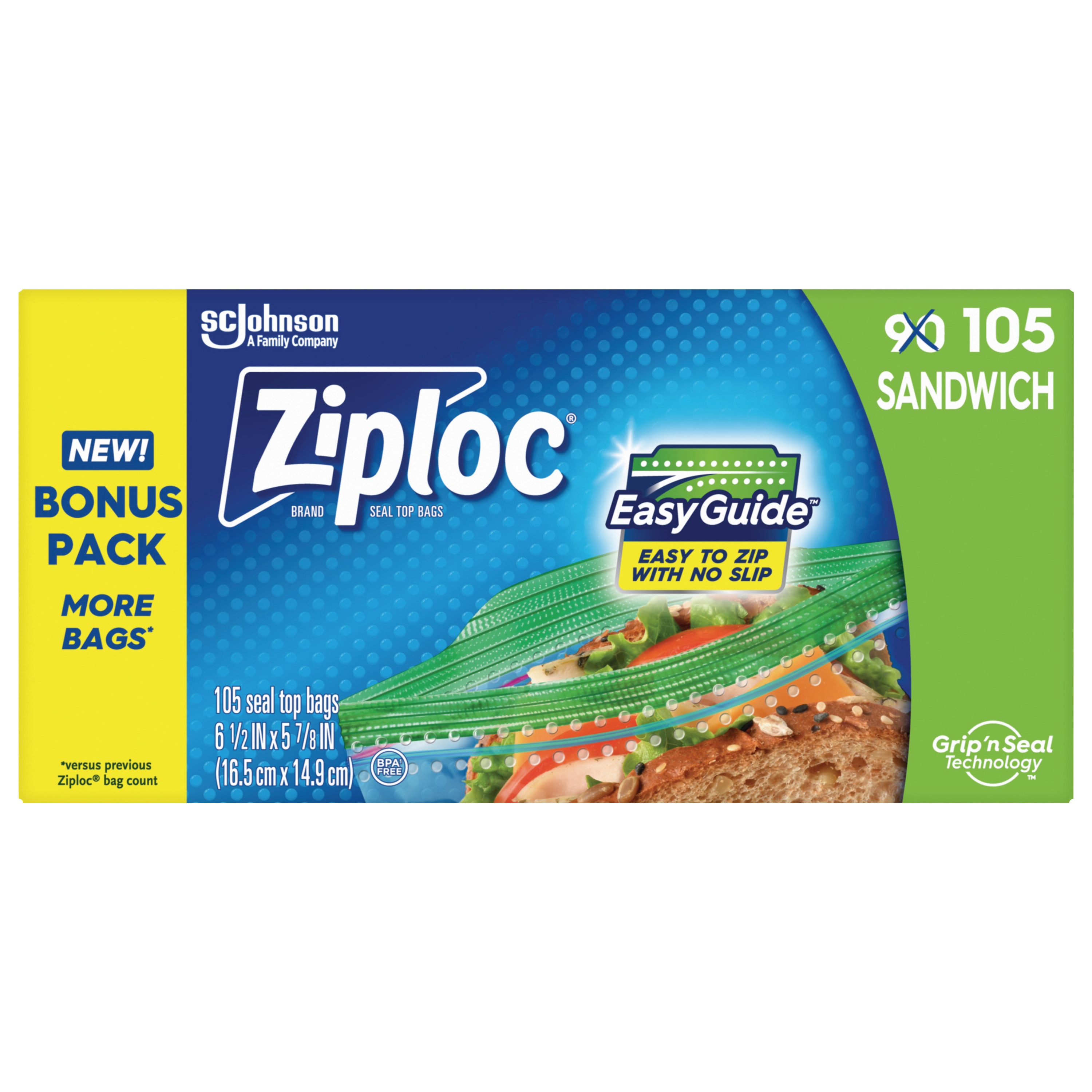 Ziploc Traditional Transparent Plastic Kitchen hutch