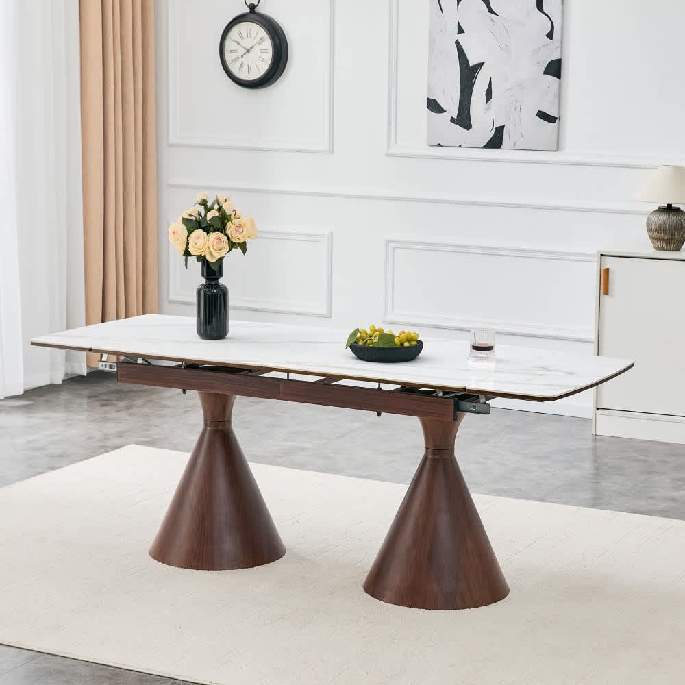 Coolbibila LORIS-TABLE-WALNUT Dining-Tables - View #5