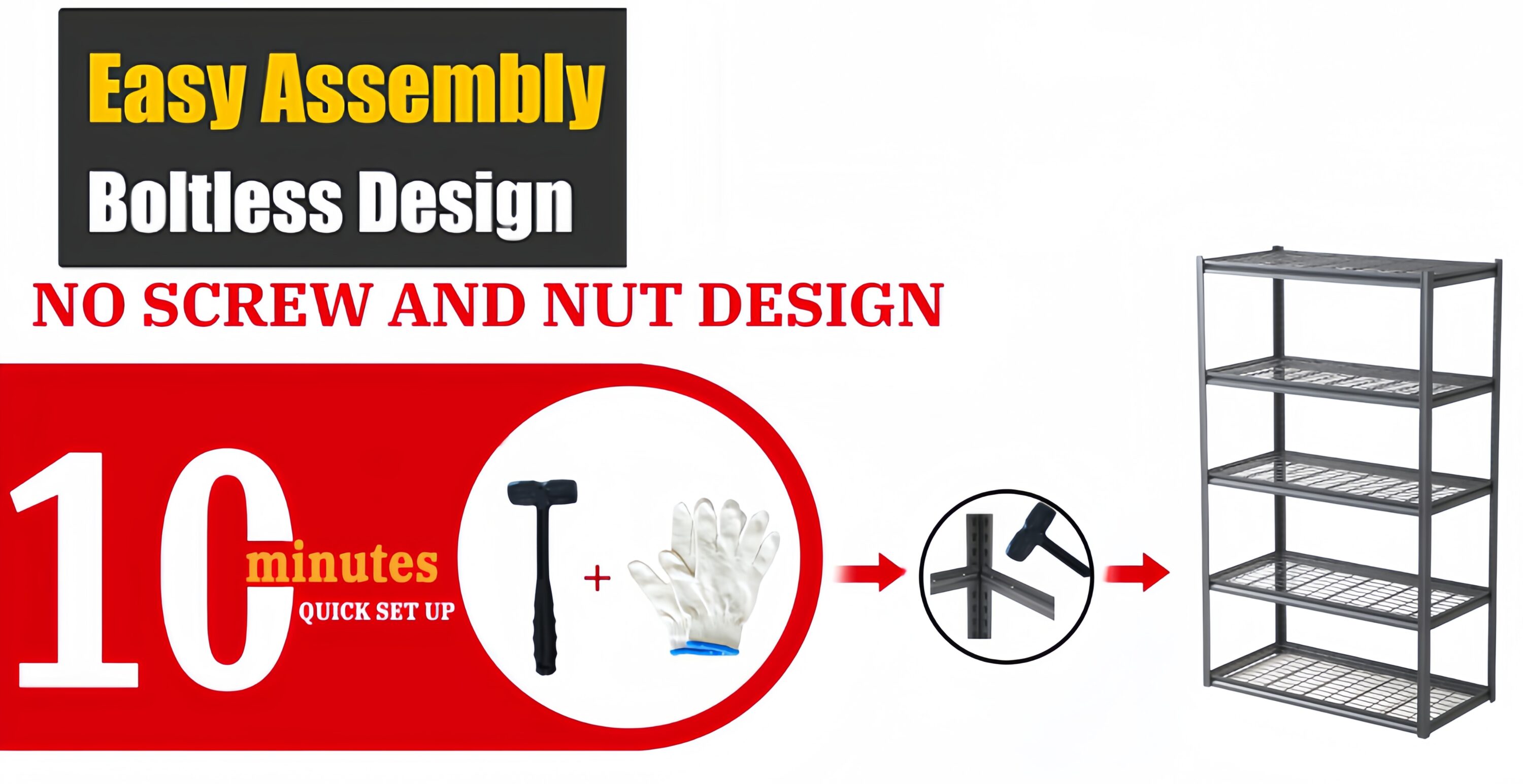 Tatayosi DJ-234394 Free-Standing-Shelving - View #5