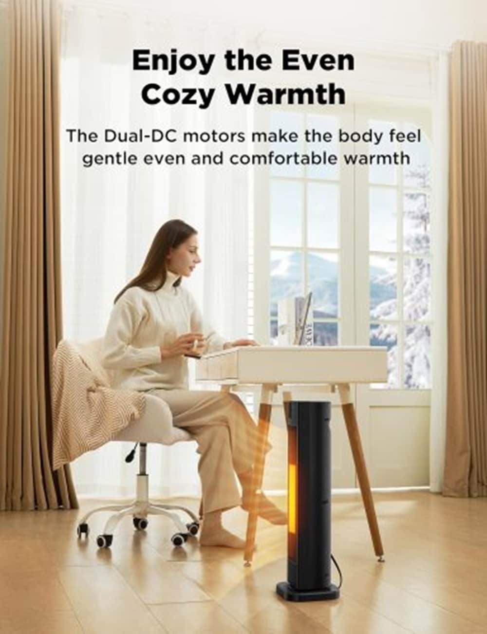 PELONIS PHF15RSAPH30 Portable-Electric-Heat - View #9