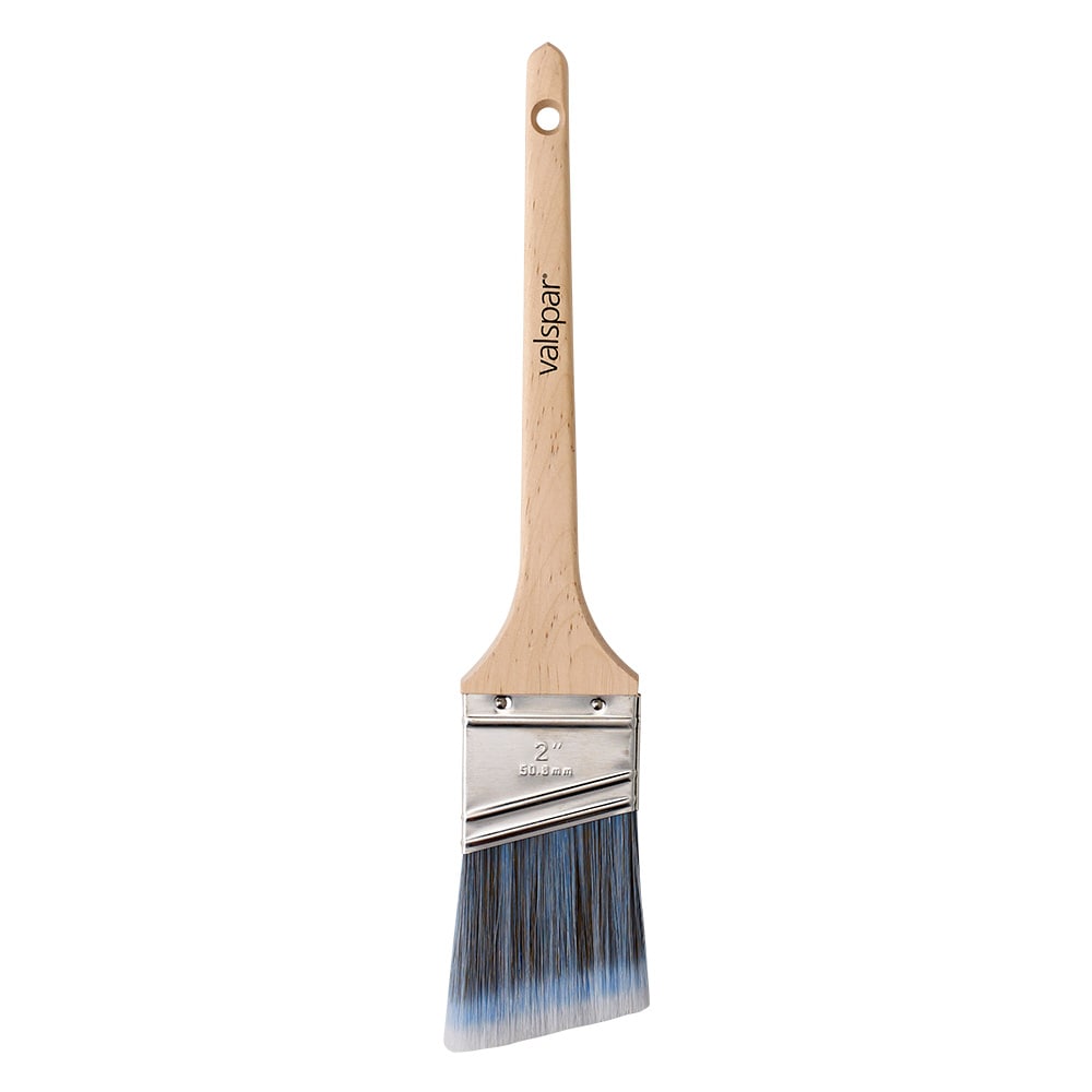 Valspar 2-in Reusable Polyester Angle Paint Brush (Sash Brush) in the Paint  Brushes department at