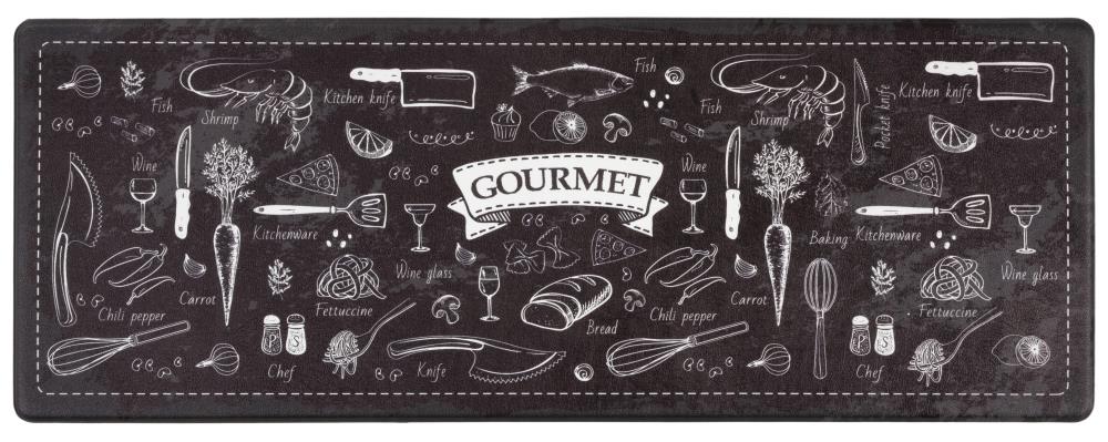 World Rug Gallery 883BLACK18X47 Mats-Cat - View #2