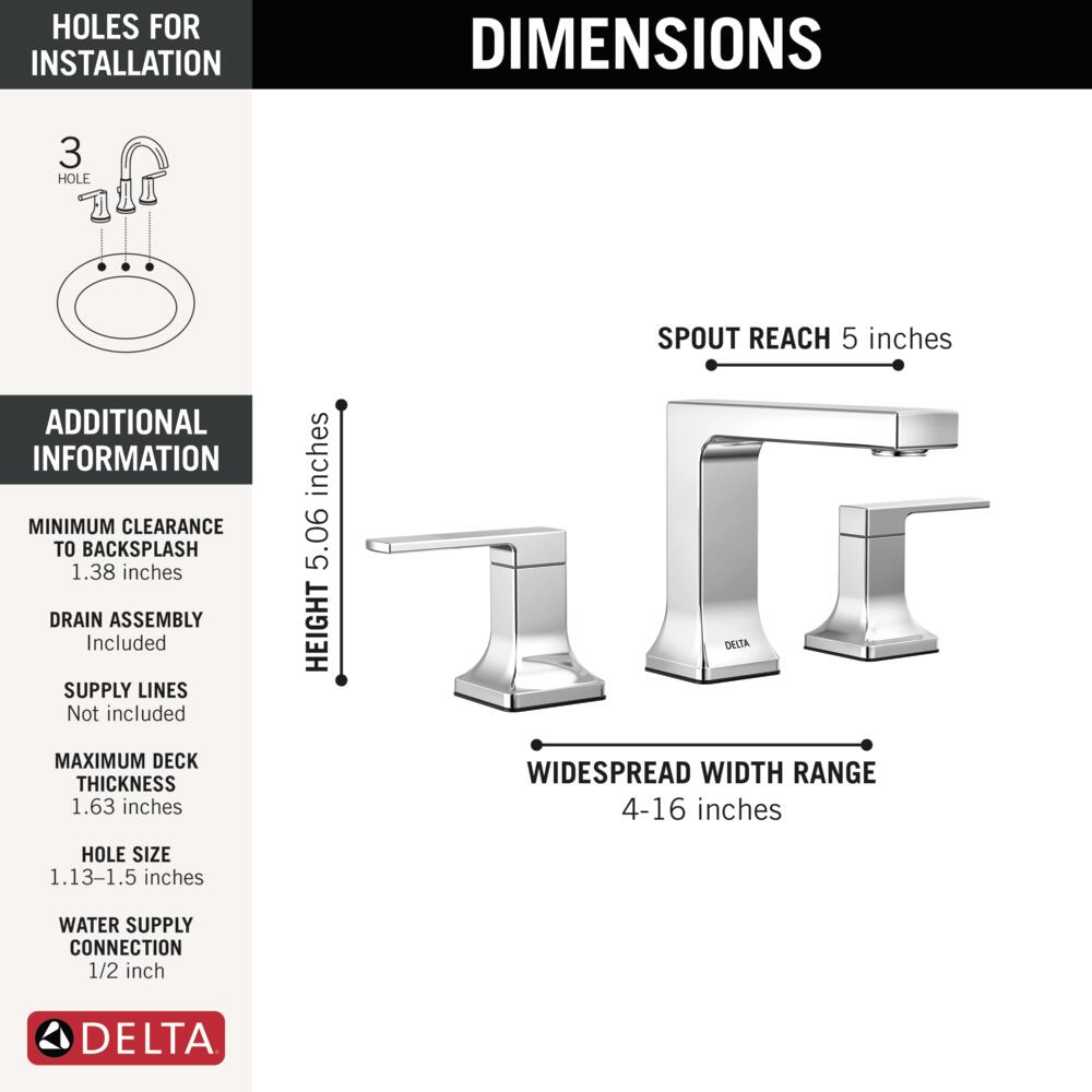 Delta 3537LF-MPU Lavatory-Faucets - View #3