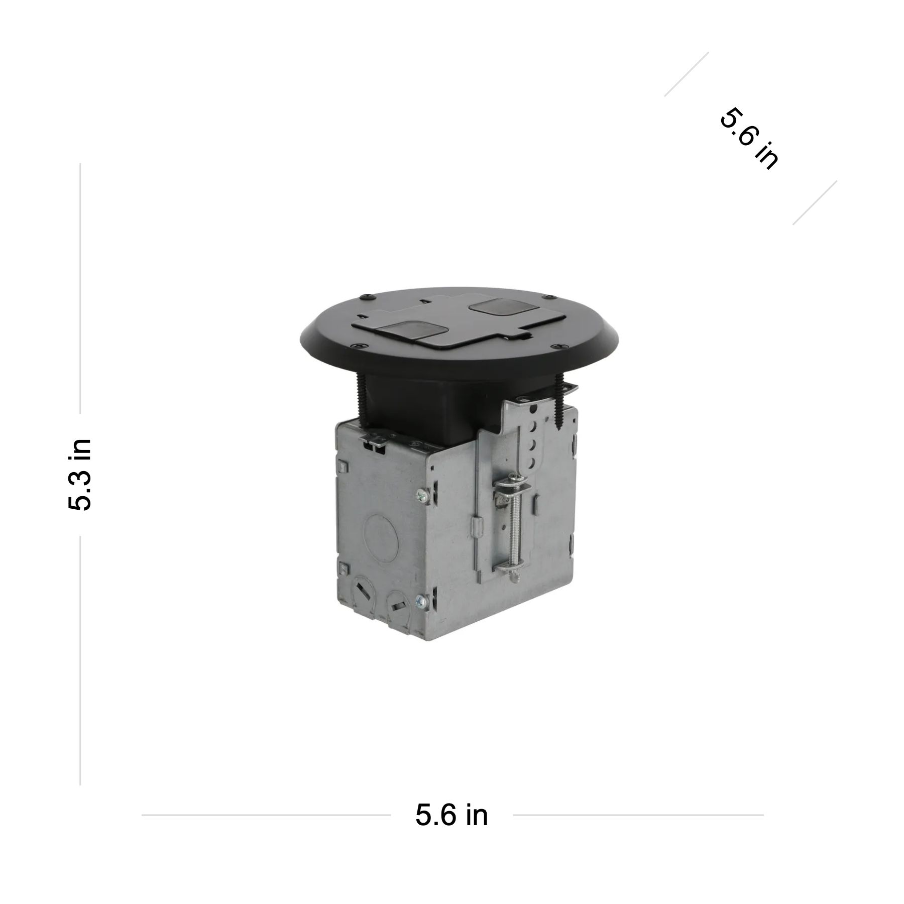 Hubbell 6239BK Electrical-Box - View #2