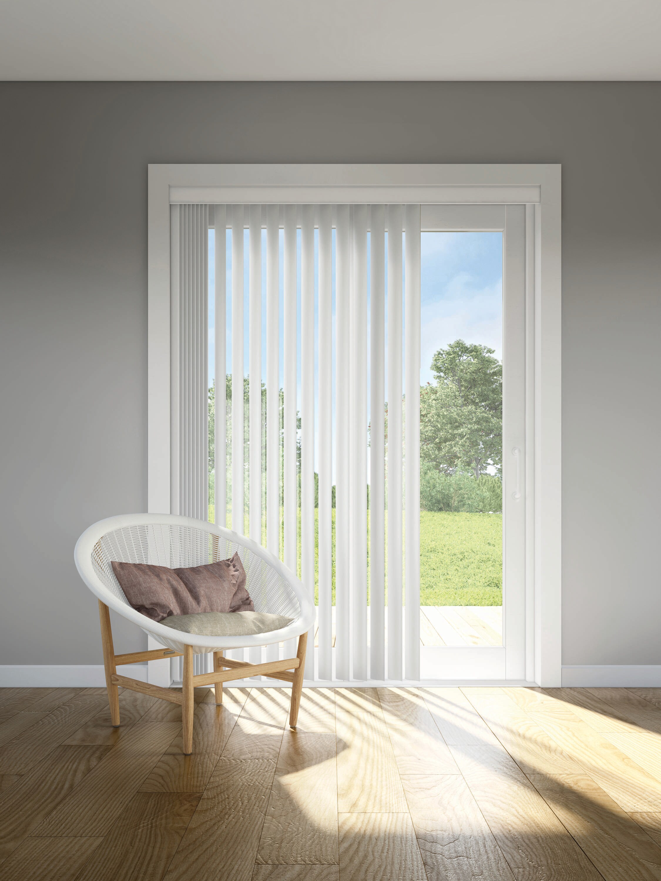 Perfect Home 3.5in 78 W x 84 H inches PVC Vertical Blind for sale online 