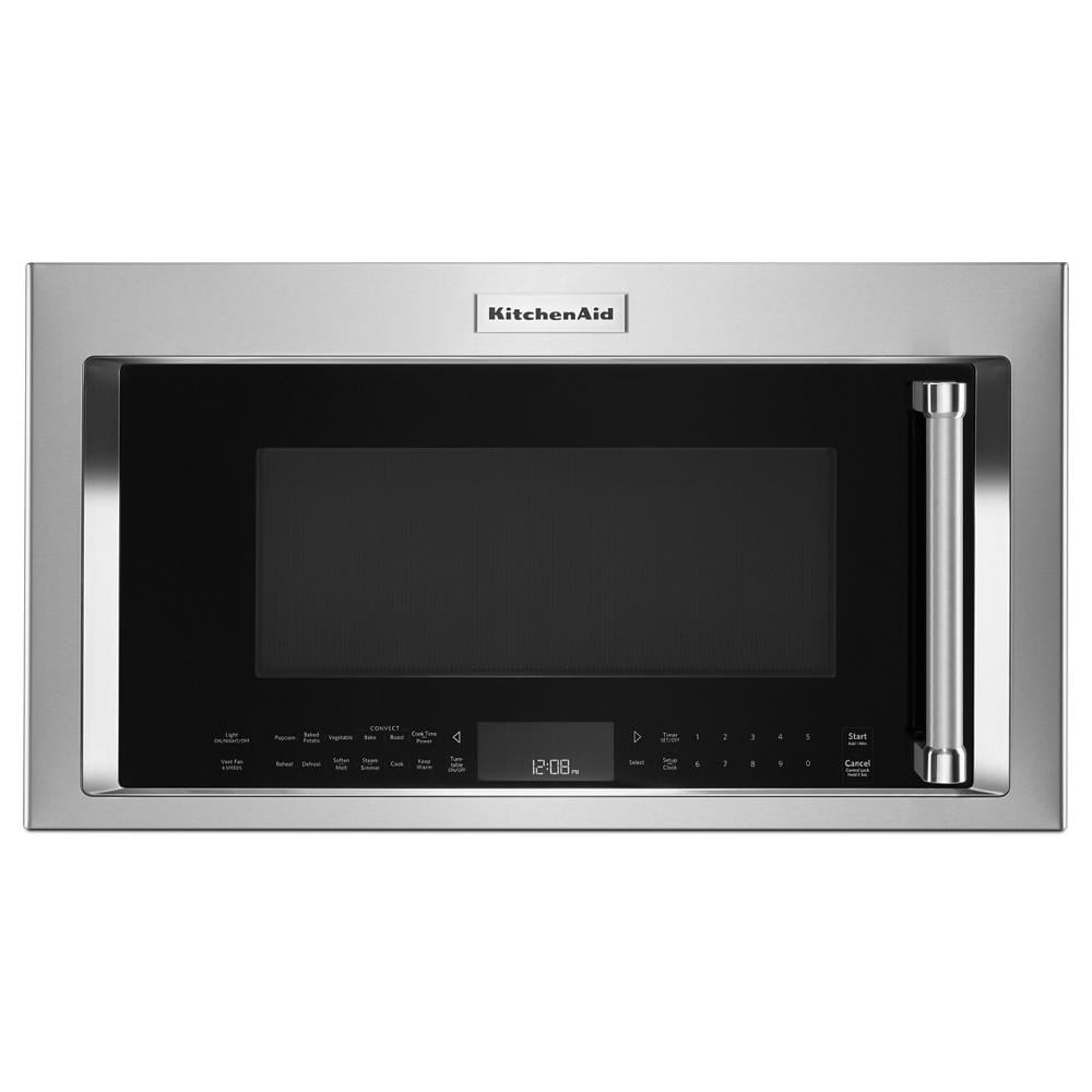 KitchenAid KMHS120EWH 2.0 cu. ft. 1000-Watt Microwave with 7 Sensor  Functions - 30, Furniture and ApplianceMart