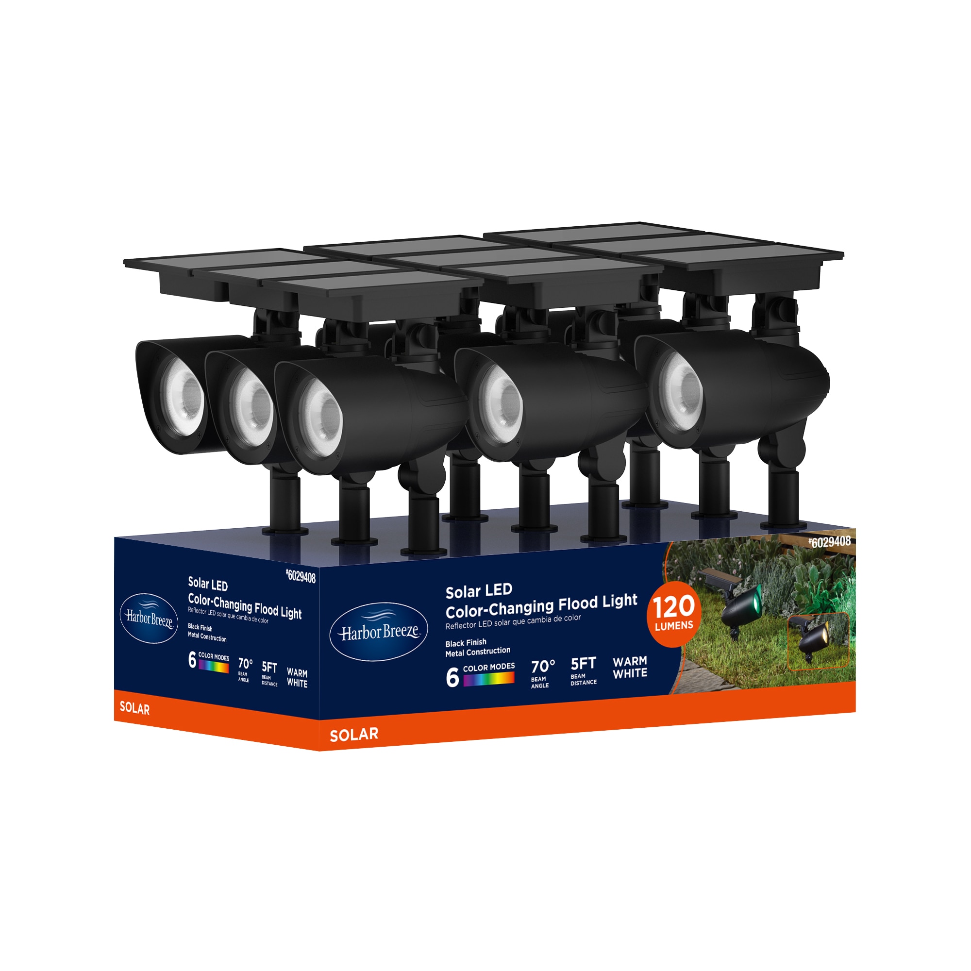 Harbor Breeze 10958-120-1BK Spot-Lights - View #2