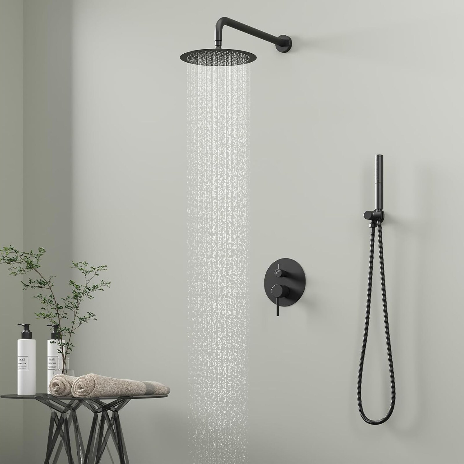 BYH B-SF002-MB Tub-Shower-Faucets - View #3