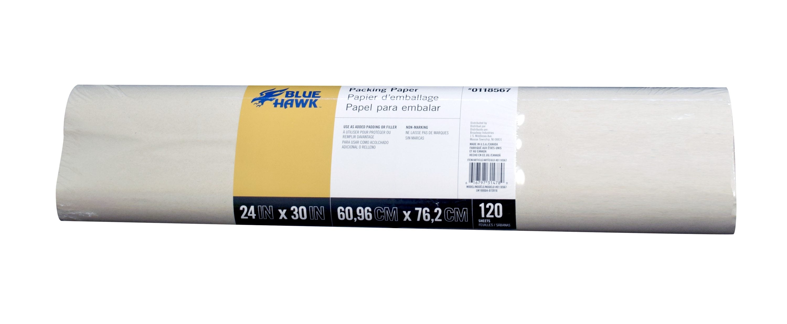 Duck Brand Newsprint Packing Paper for Moving and Storage, 480