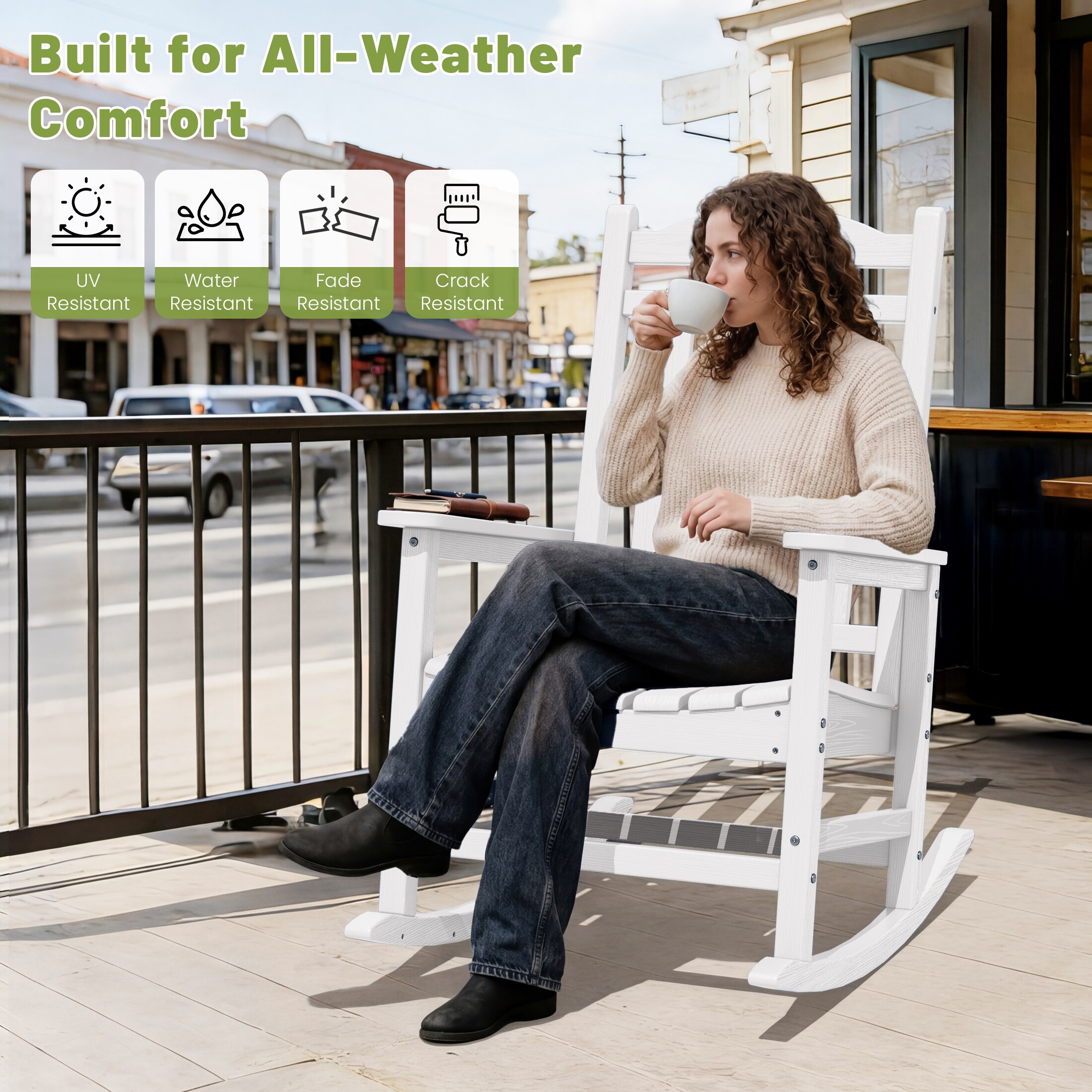 Serwall JK05-WT Patio-Chairs - View #5
