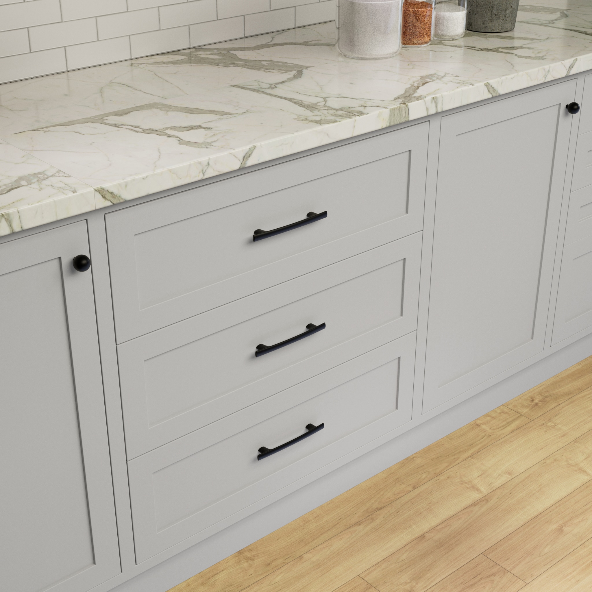 Hickory Hardware Heritage Designs Swell 12-in , 305mm Center to Center ...