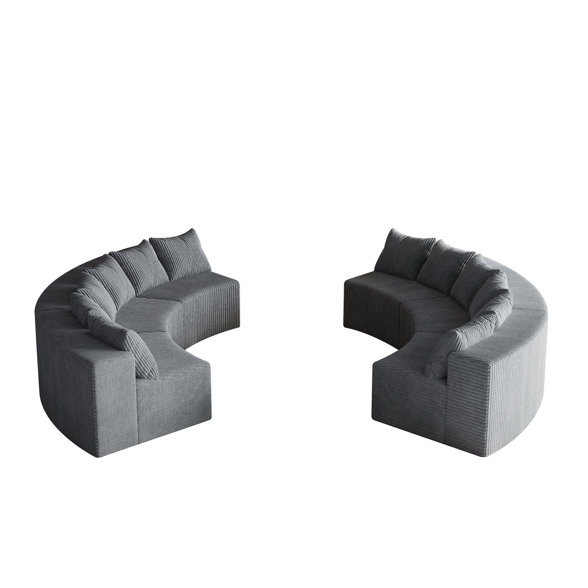 SINOFURN SYA020330GY Sofas-Loveseats - View #6