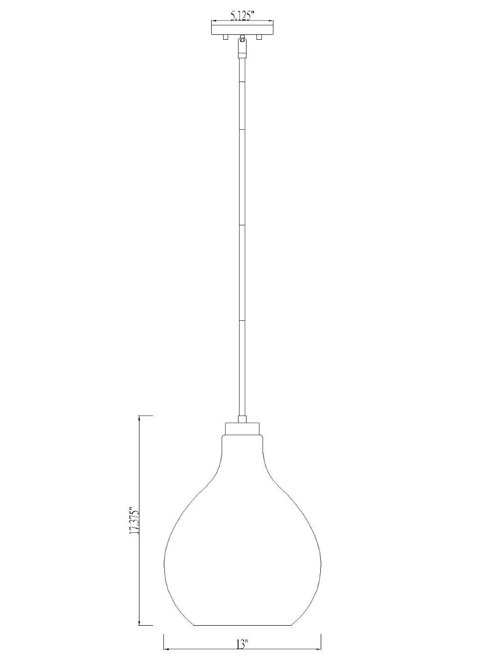 Z-Lite 496P13-MGLD Pendant-Lights - View #8