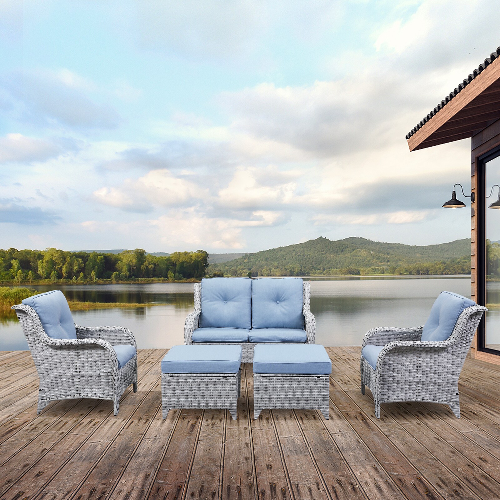 Rilyson FS076075078-1BB Patio-Conversation-Sets - View #2