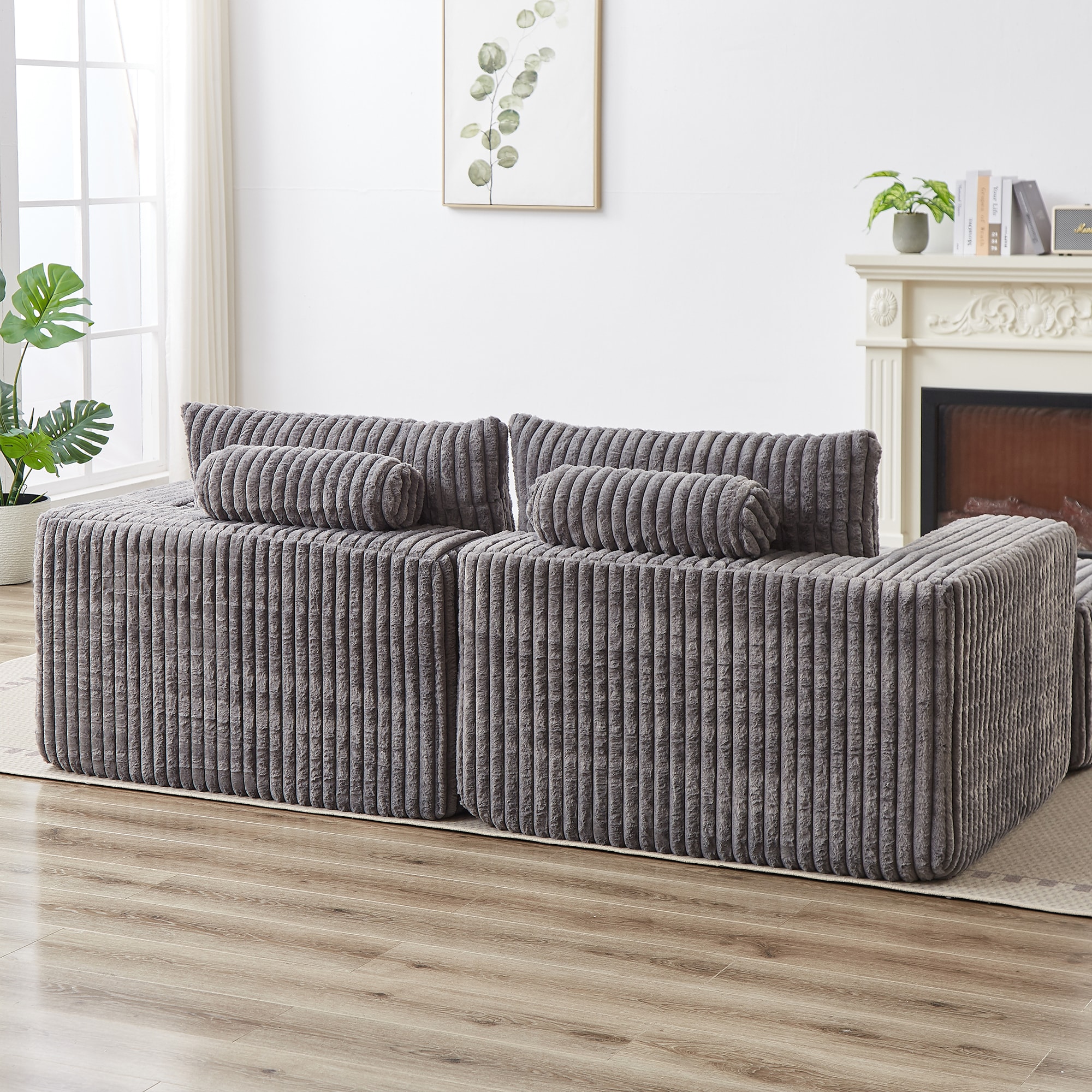 SINOFURN SYA020370GY Sofas-Loveseats - View #13