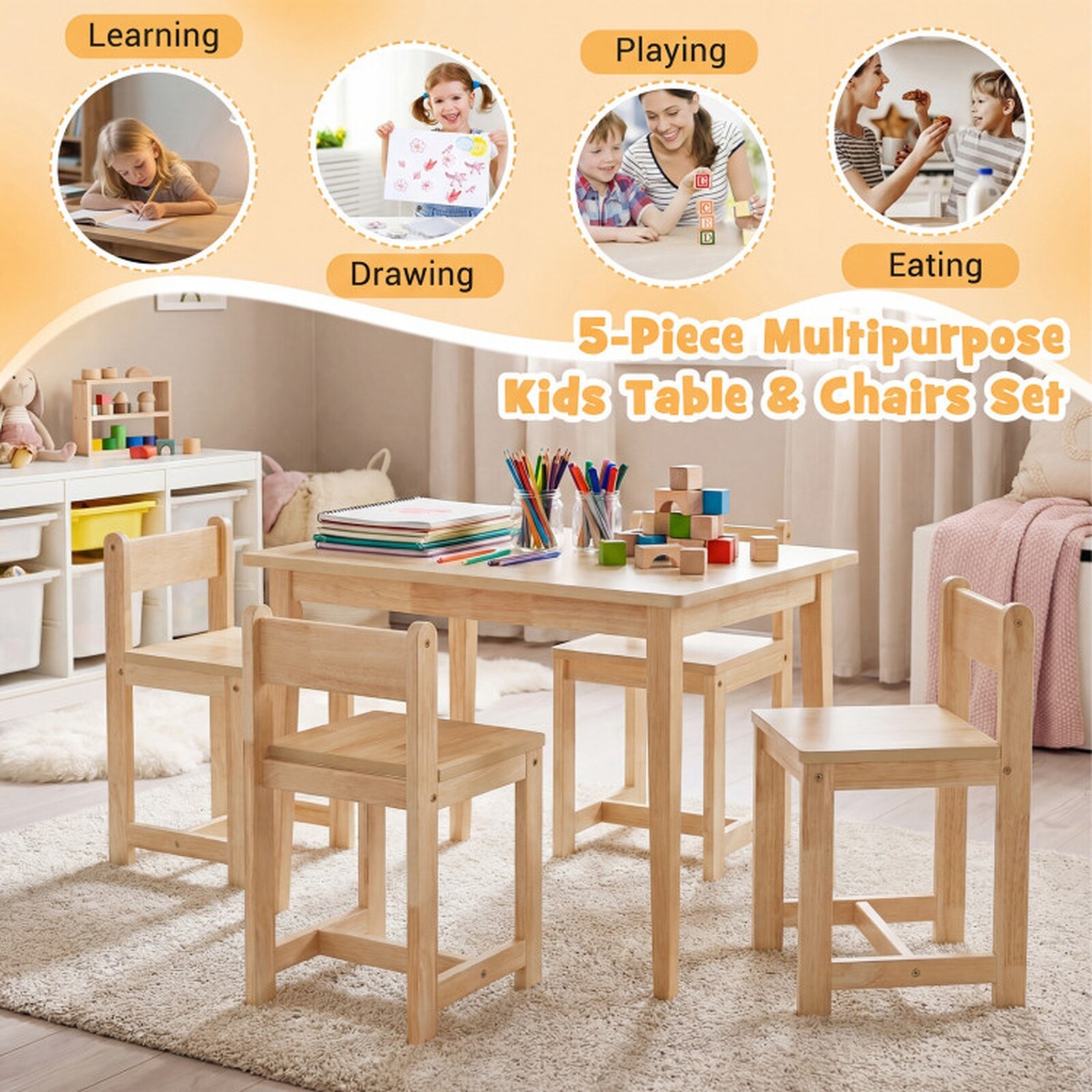 SUGIFT LW108SUGHY3405 Kids-Play-Tables - View #5
