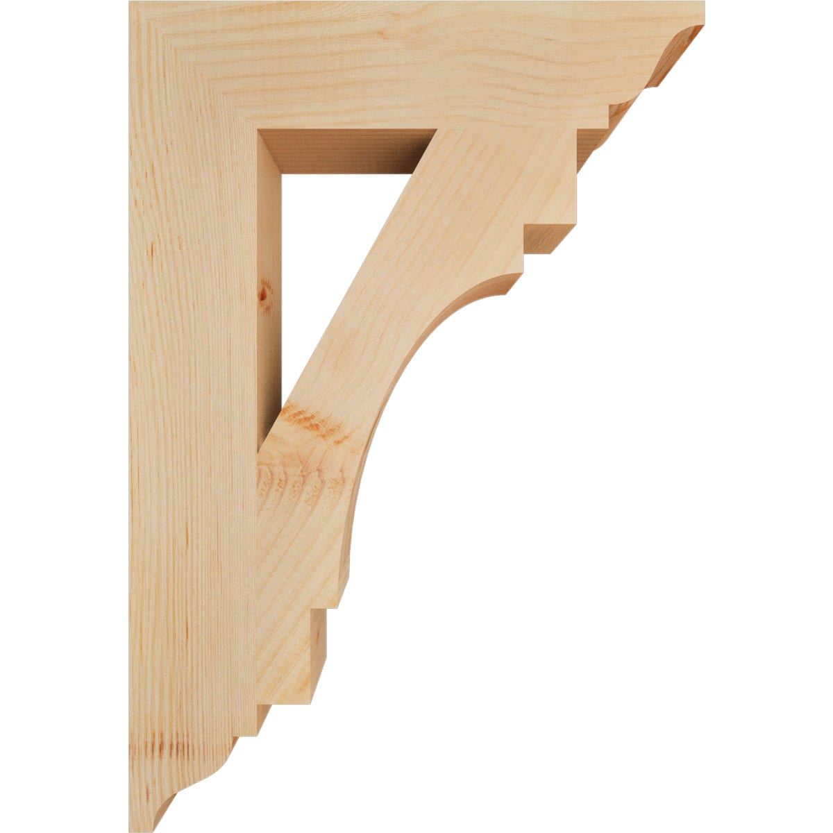 Ekena Millwork BKT04X18X26MRC01SDF Exterior-Brackets-Braces - View #3