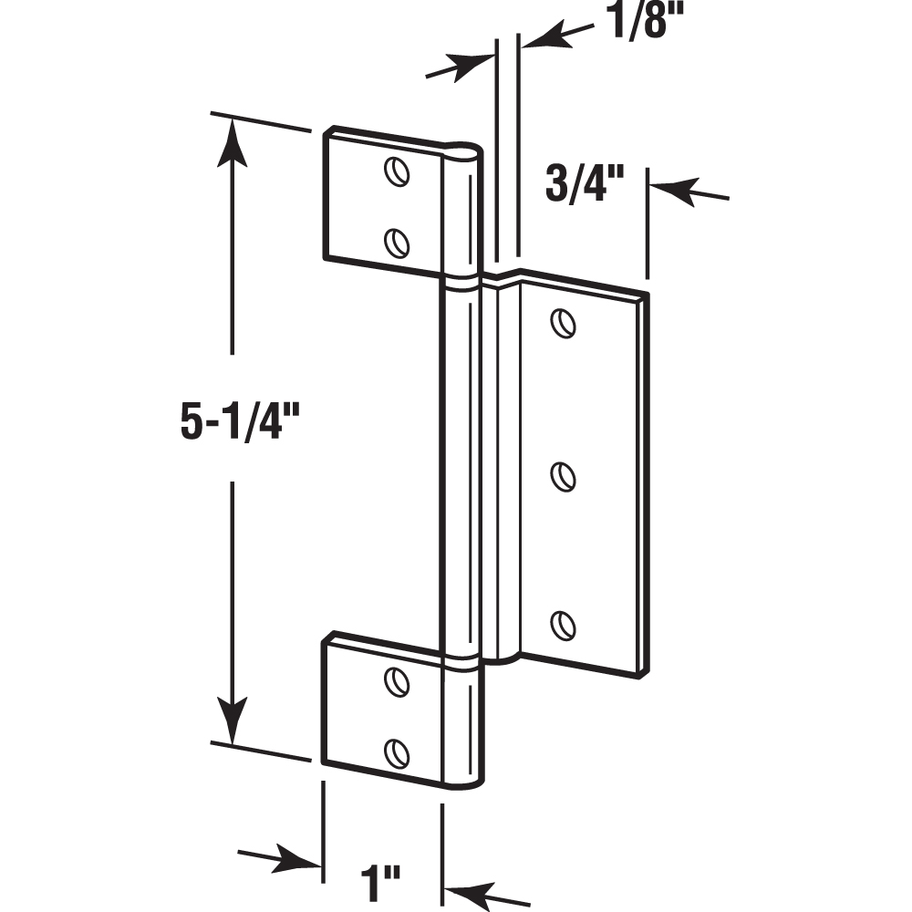 Prime-Line K 5153 Screen-Storm-Door-Hinges - View #2