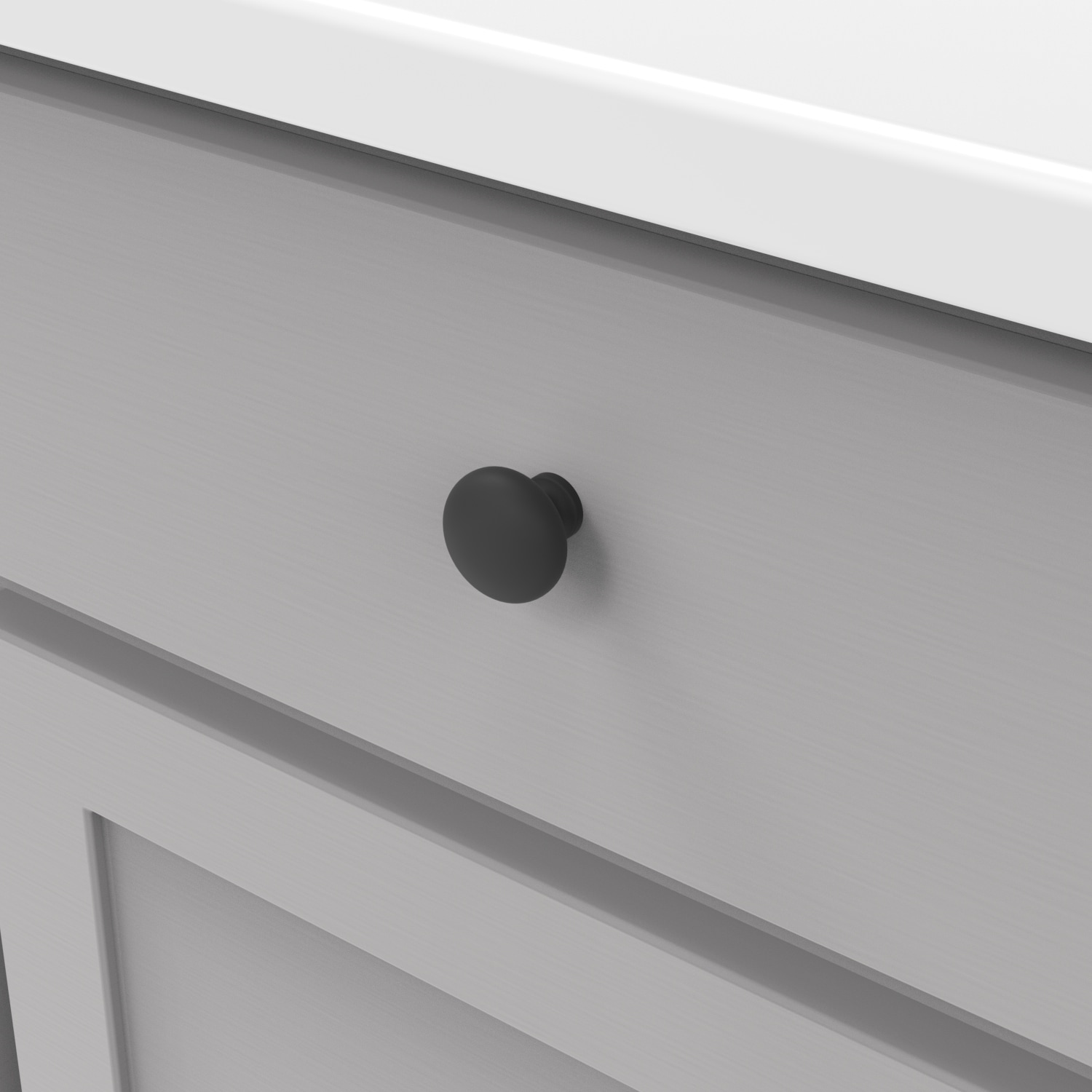 Hickory Hardware P771-MB-10B Cabinet-Knobs - View #3