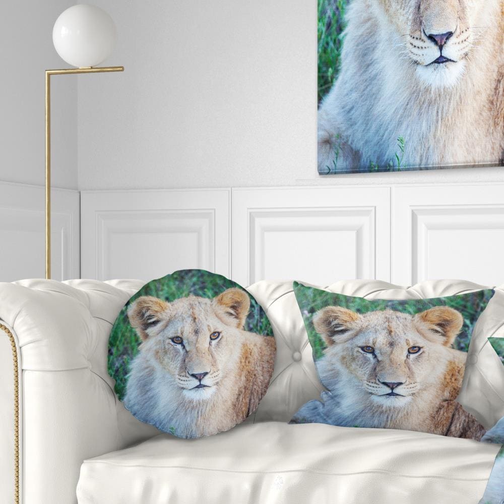 Designart CU12267-12-20 12-in x 20-in Brown Indoor Decorative Pillow