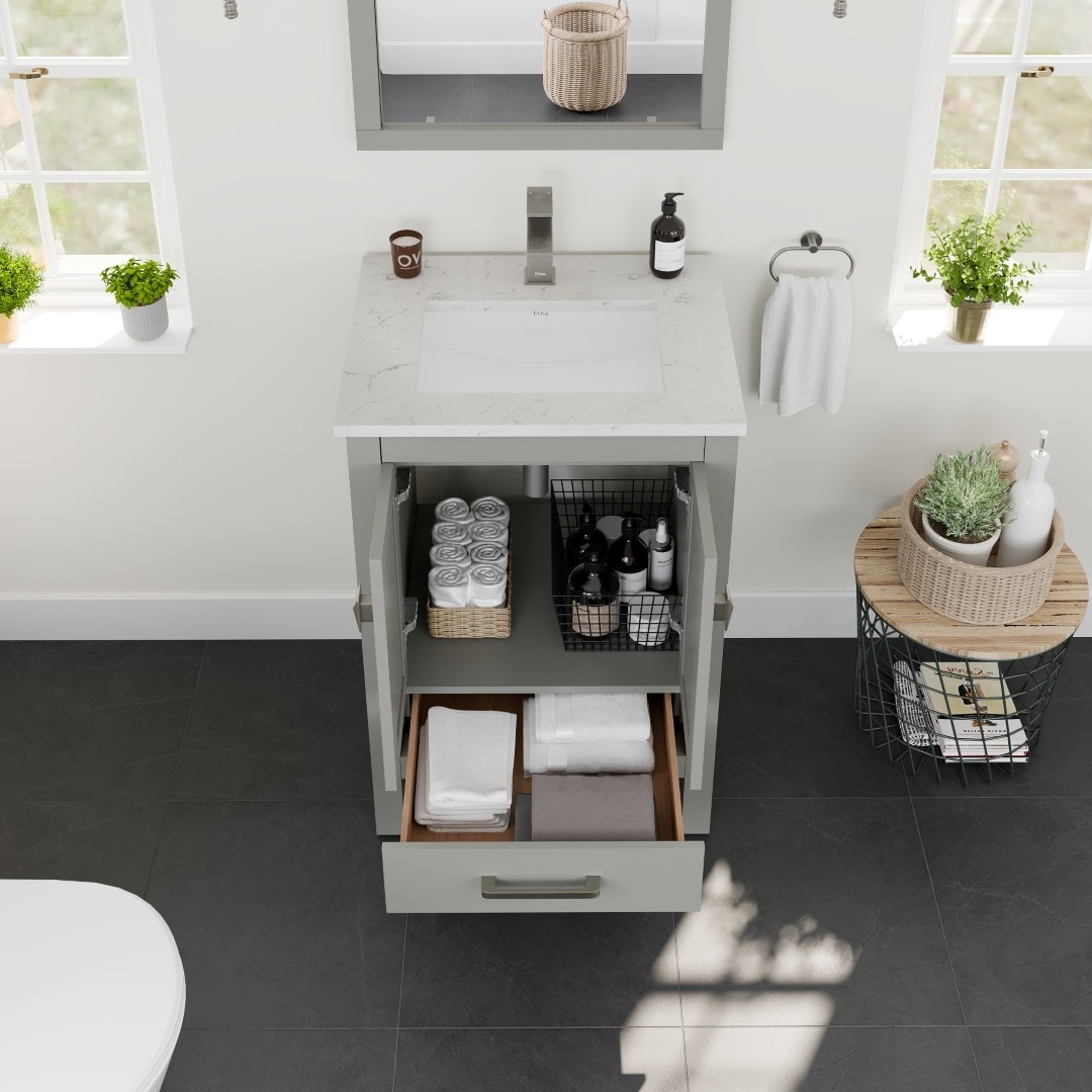 Eviva TVN414-24X18GR Bath-Vanity-Combo - View #3