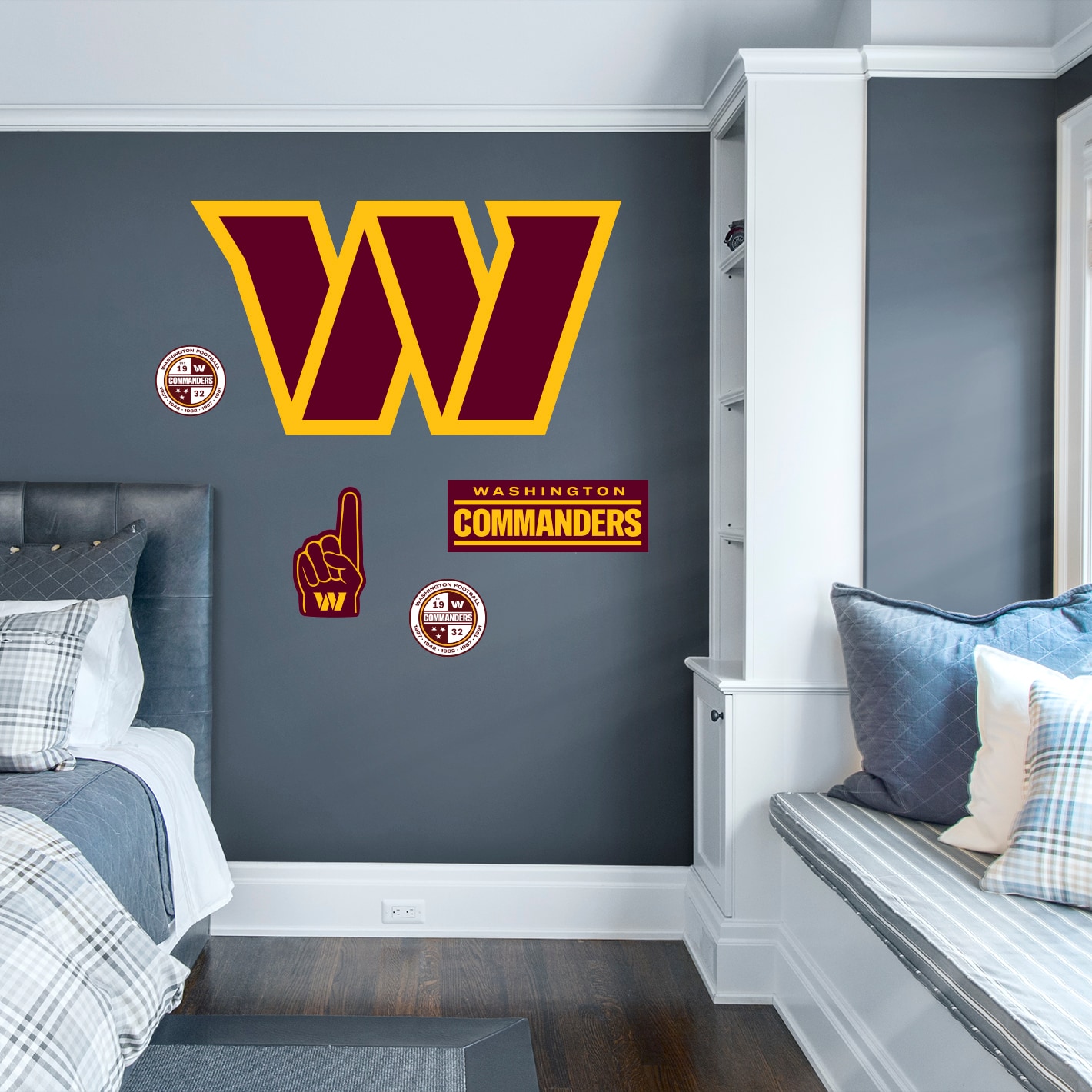 Fathead 1980-00586-003 32-Inches W x 50-Inches H Self-adhesive Multiple colors/finishes Sports Wall Decal