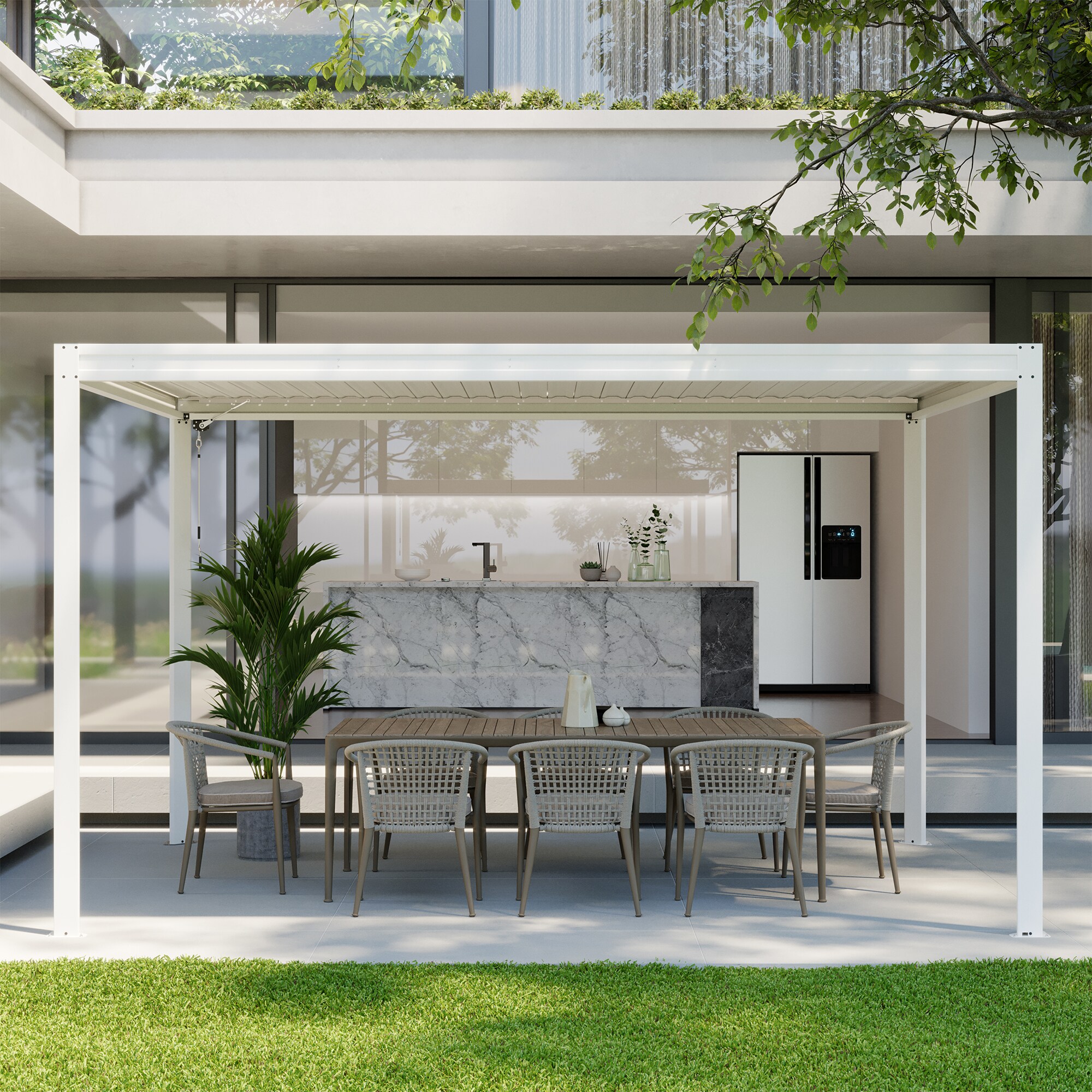 Mondawe MD-LGMF1631-W Pergolas-2 - View #12