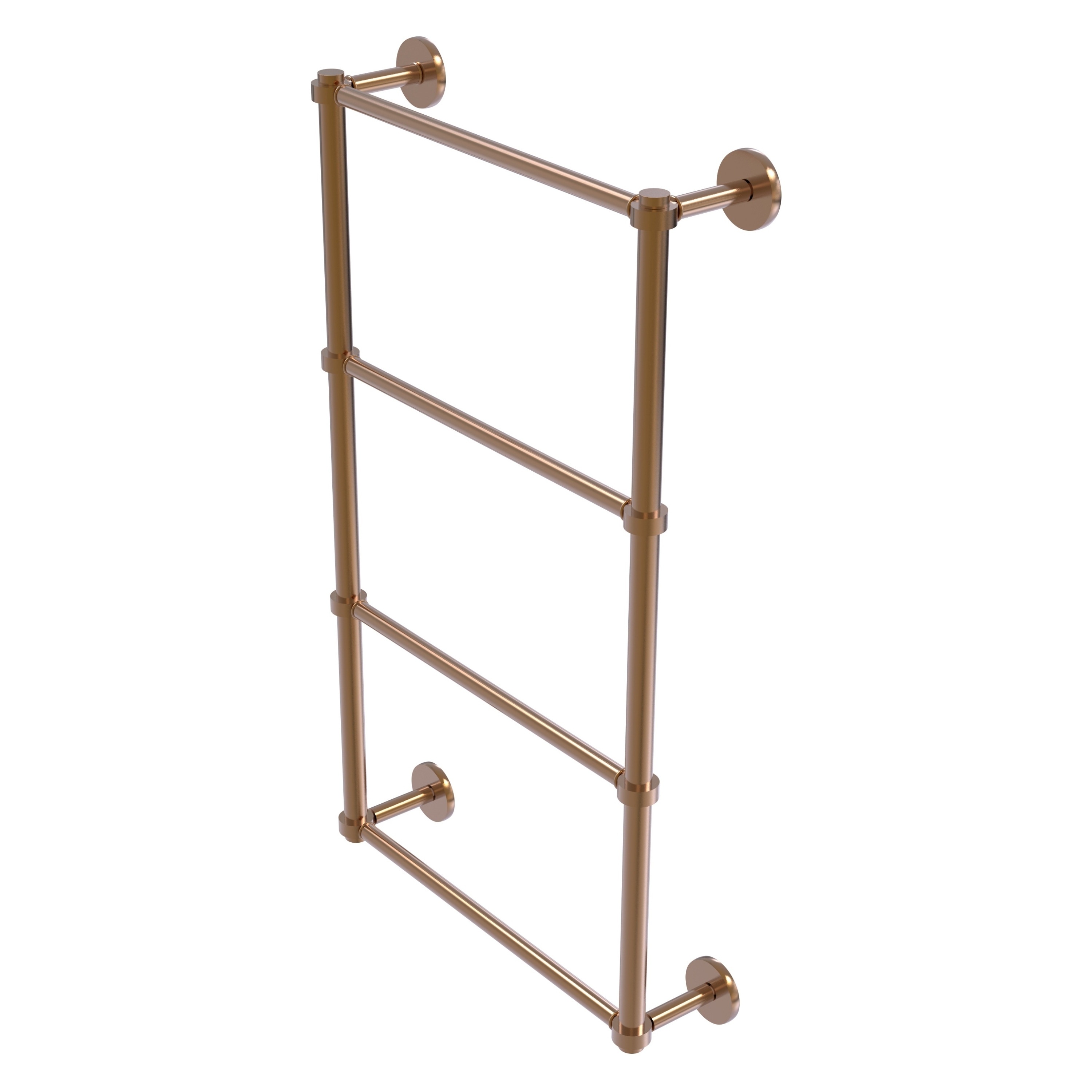Allied Brass P1000-28-30-BBR Prestige Skyline 30-in double Brushed Bronze Wall mount 4-tier Towel Bar