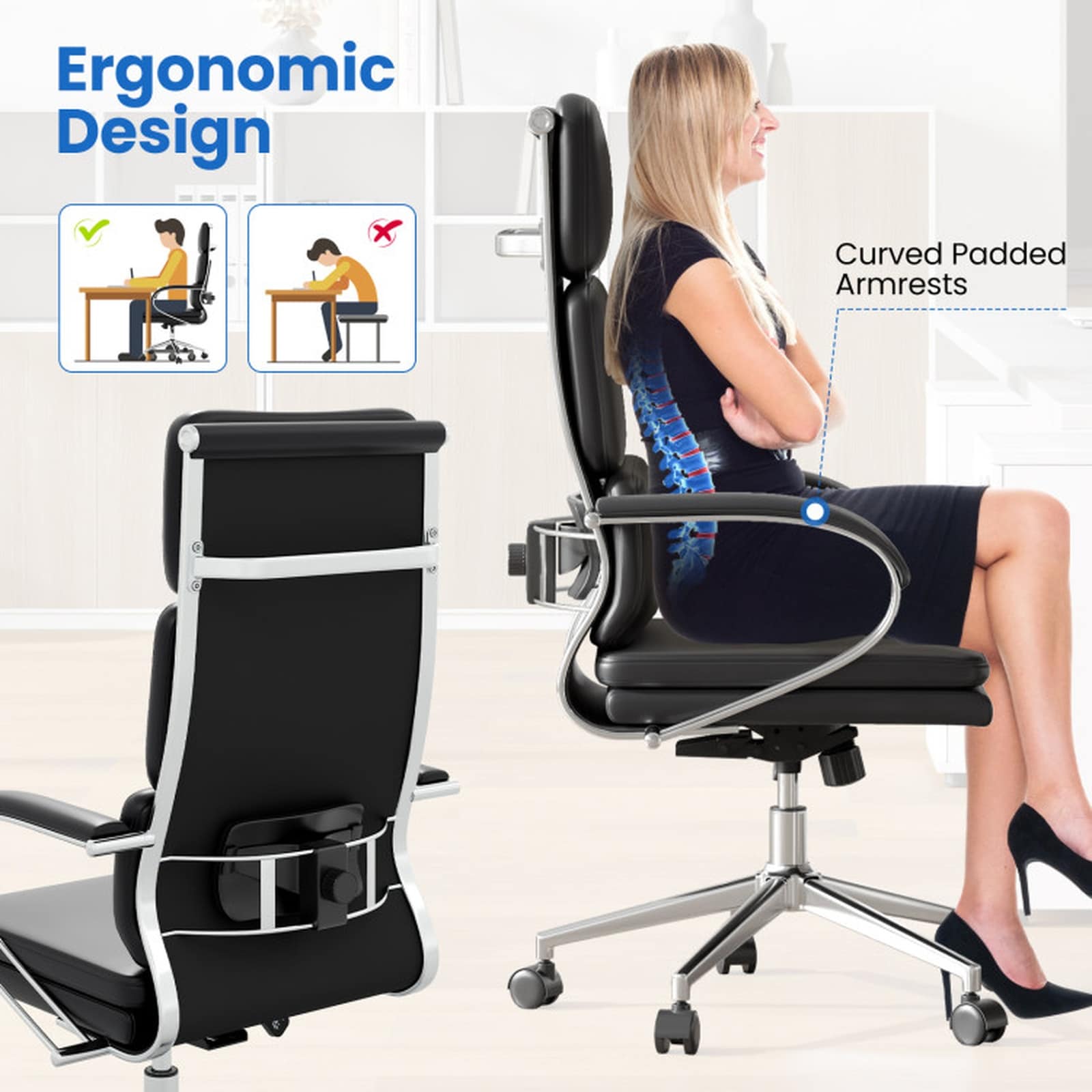 SUGIFT LW038SUGHY484 Office-Chairs - View #6