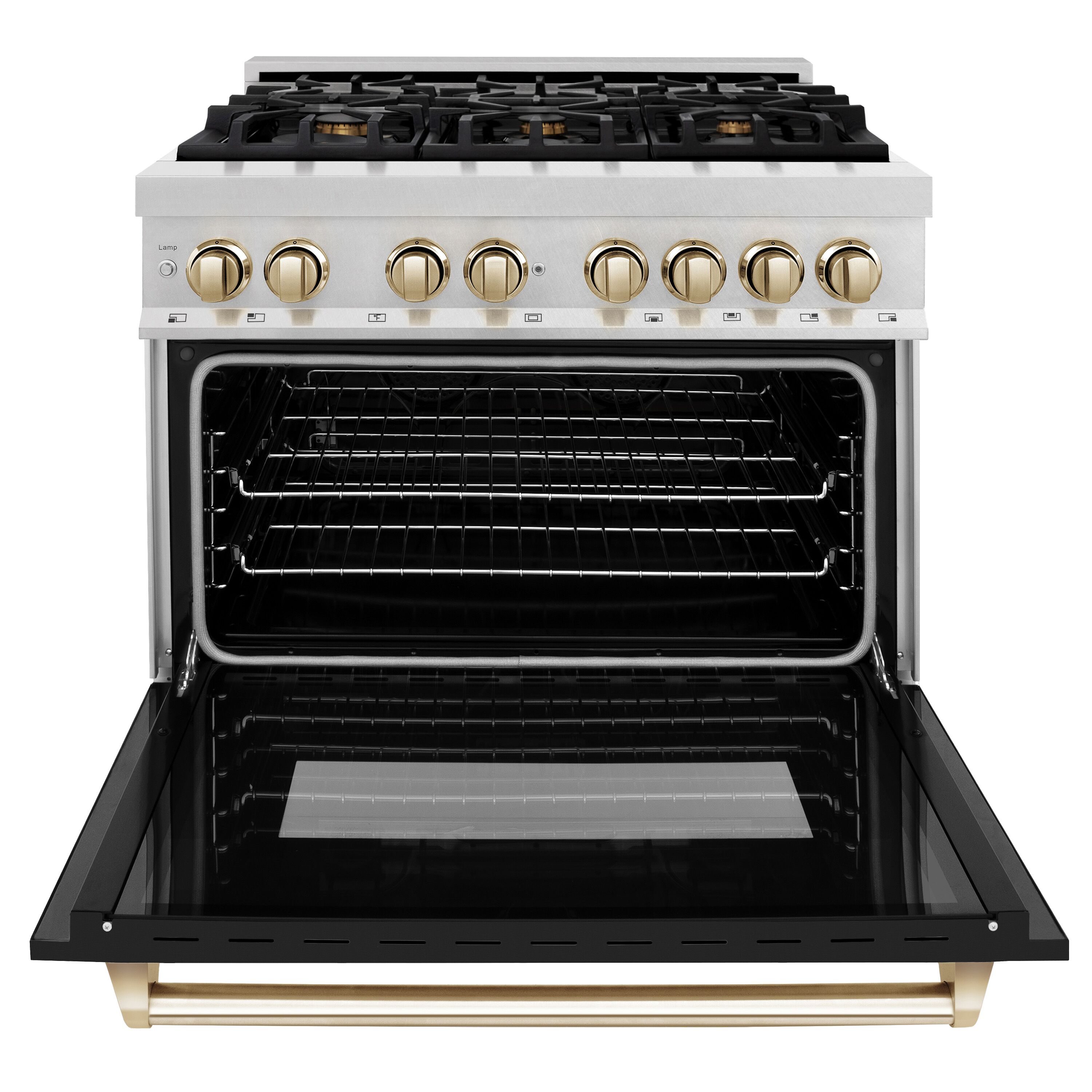 ZLINE KITCHEN & BATH RASZ-BLM-36-G Dual-Fuel-Ranges - View #4